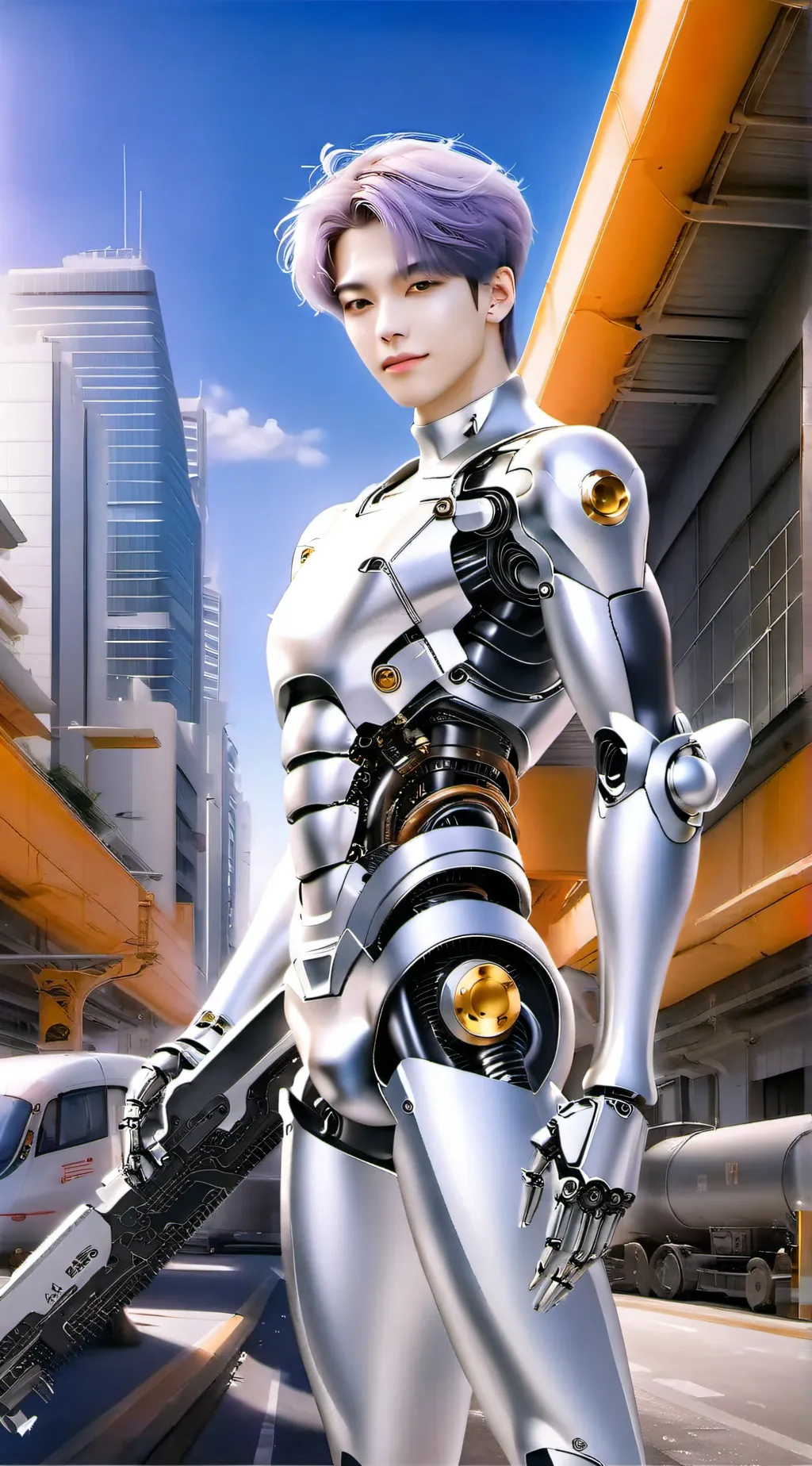 ai character: Lee Minhyuk (BTOB) background