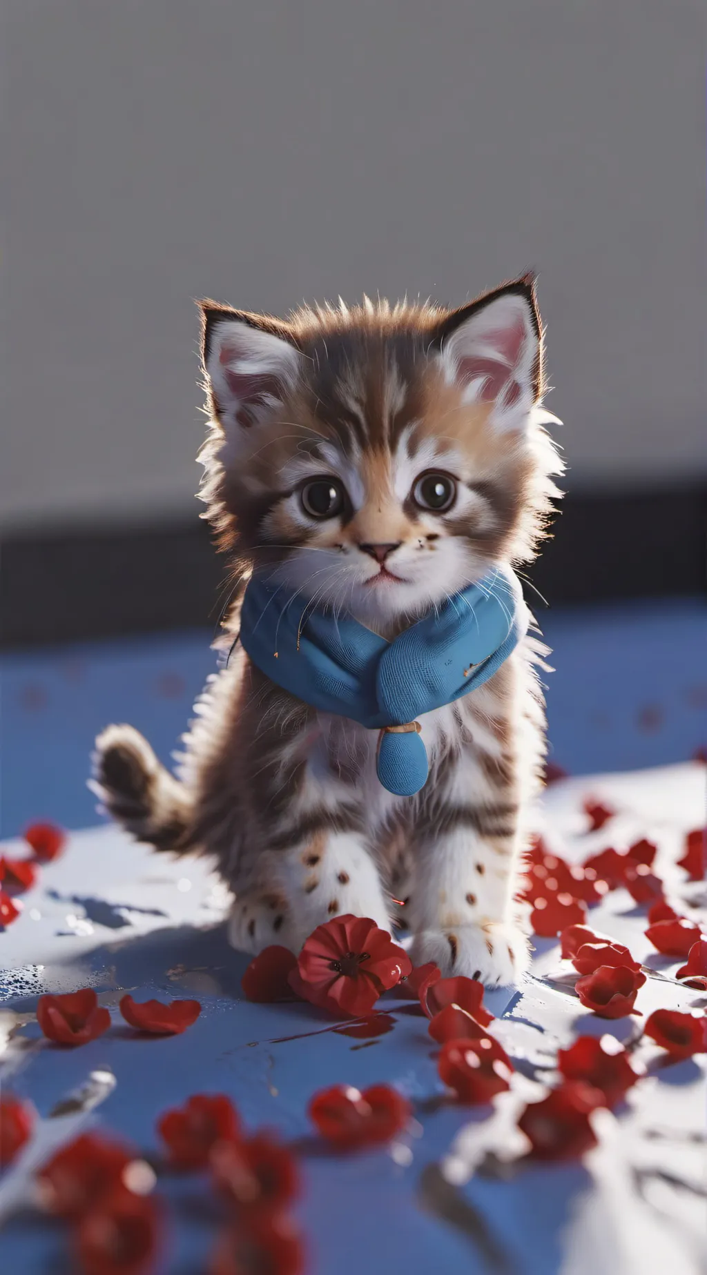 ai character: kitten background