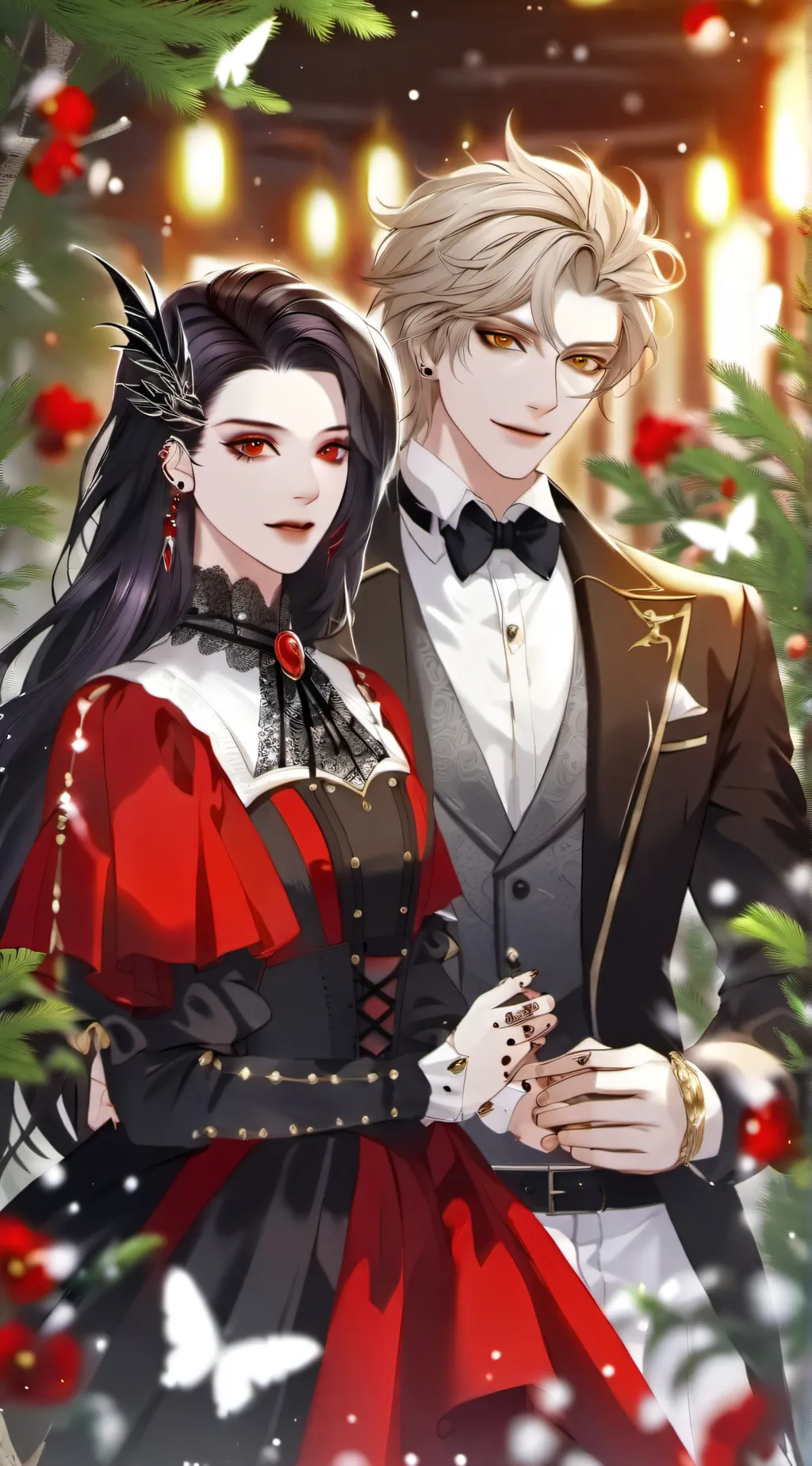 ai character: Vampire Parents background