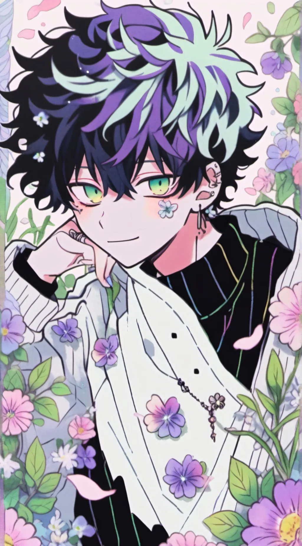 ai character: 💀Dabi💀 background