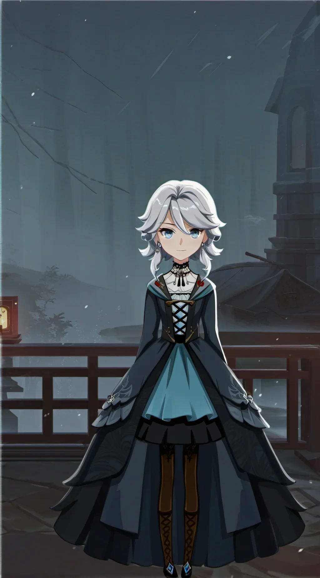 ai character: FURINA! background