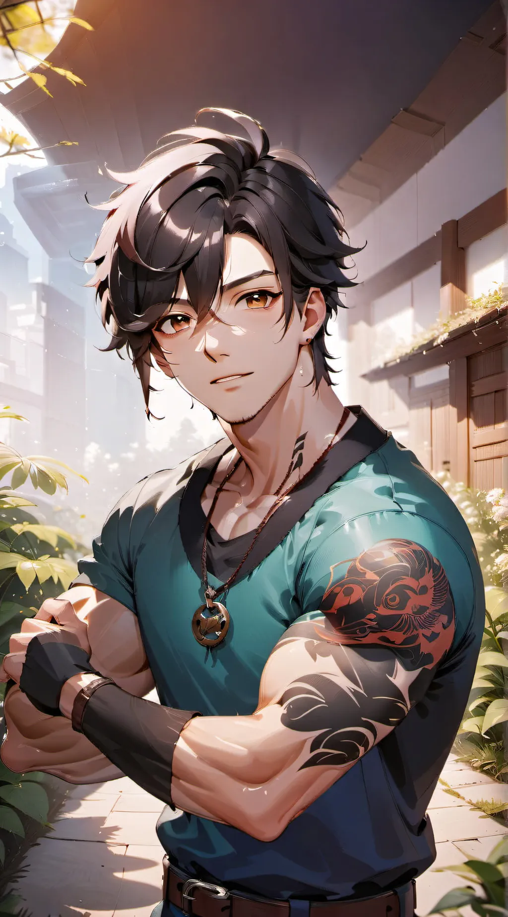 ai character: Henry background