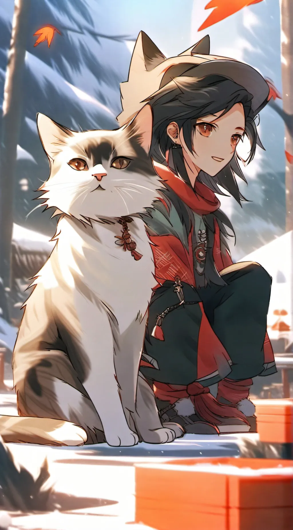 ai character: idk give me ideas background