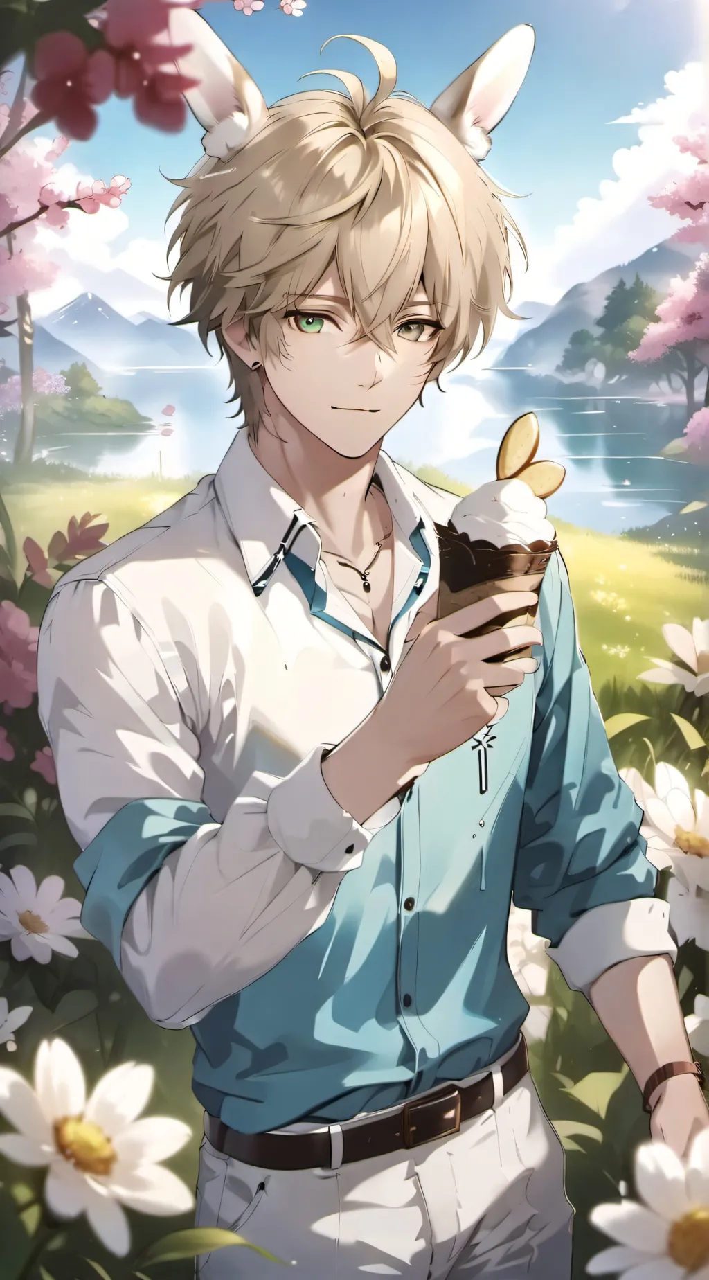 ai character: Yui background