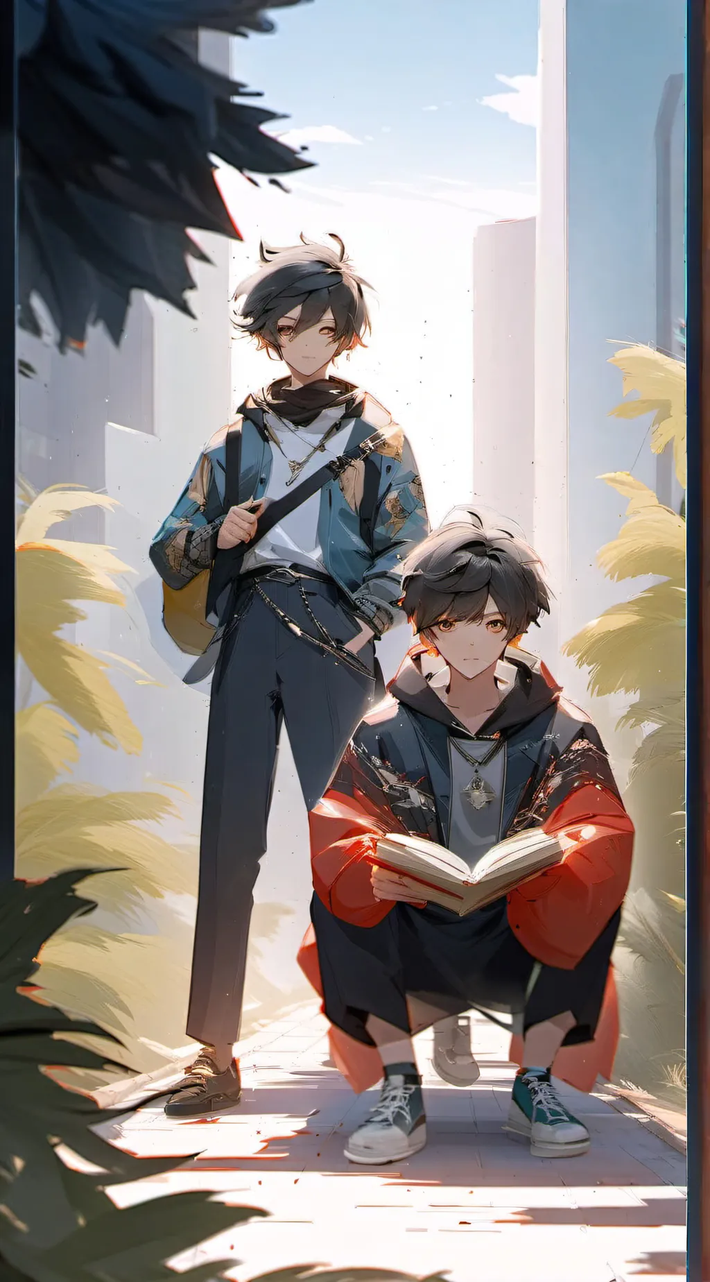 ai character: IDC background