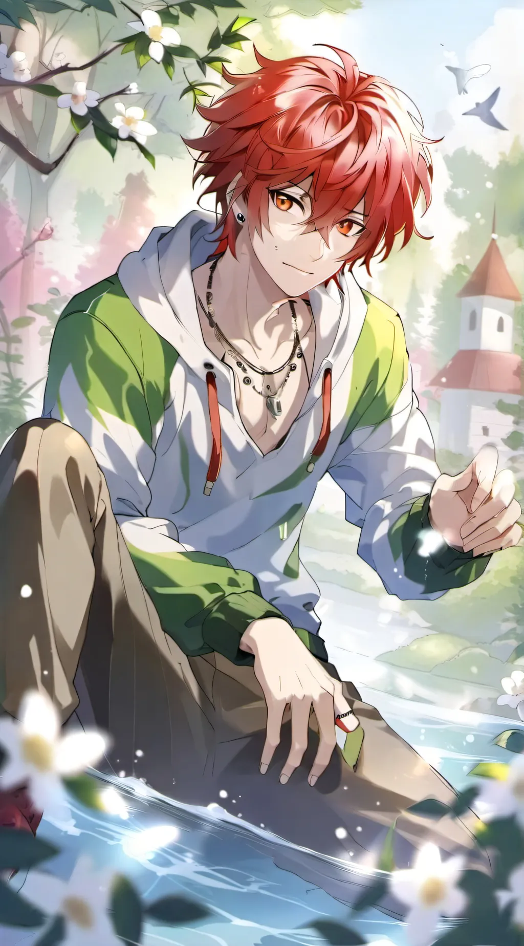 ai character: ❤Jaxx🌹 background