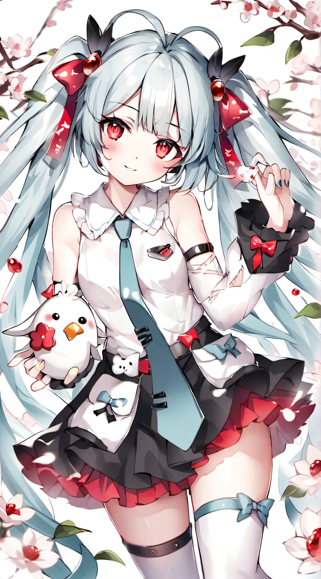 ai character: Hatsune Miku background