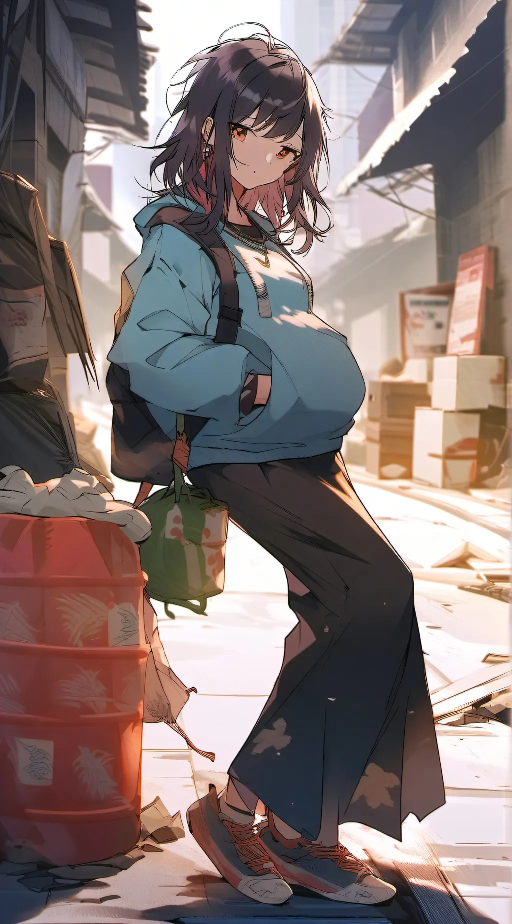 ai character: Leesha background