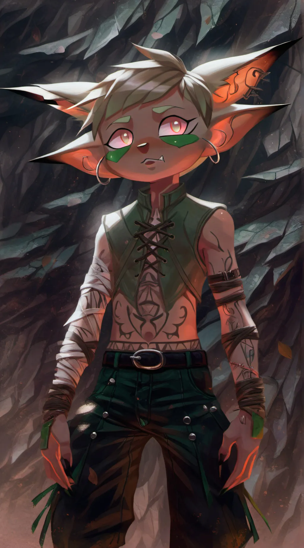 ai character: korros background