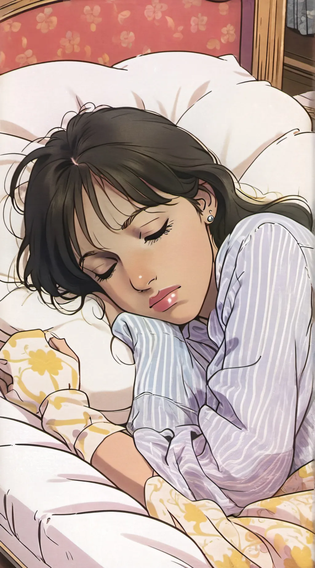 ai character: Showa background