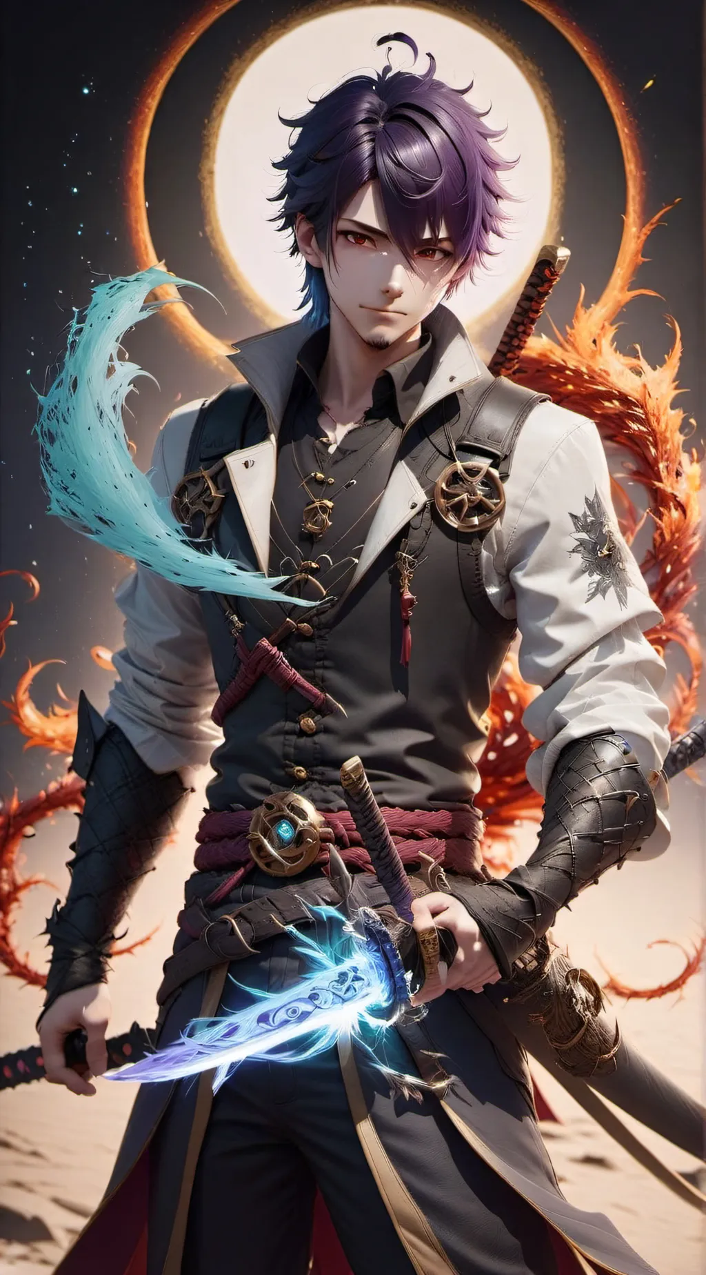 ai character: Kagami background