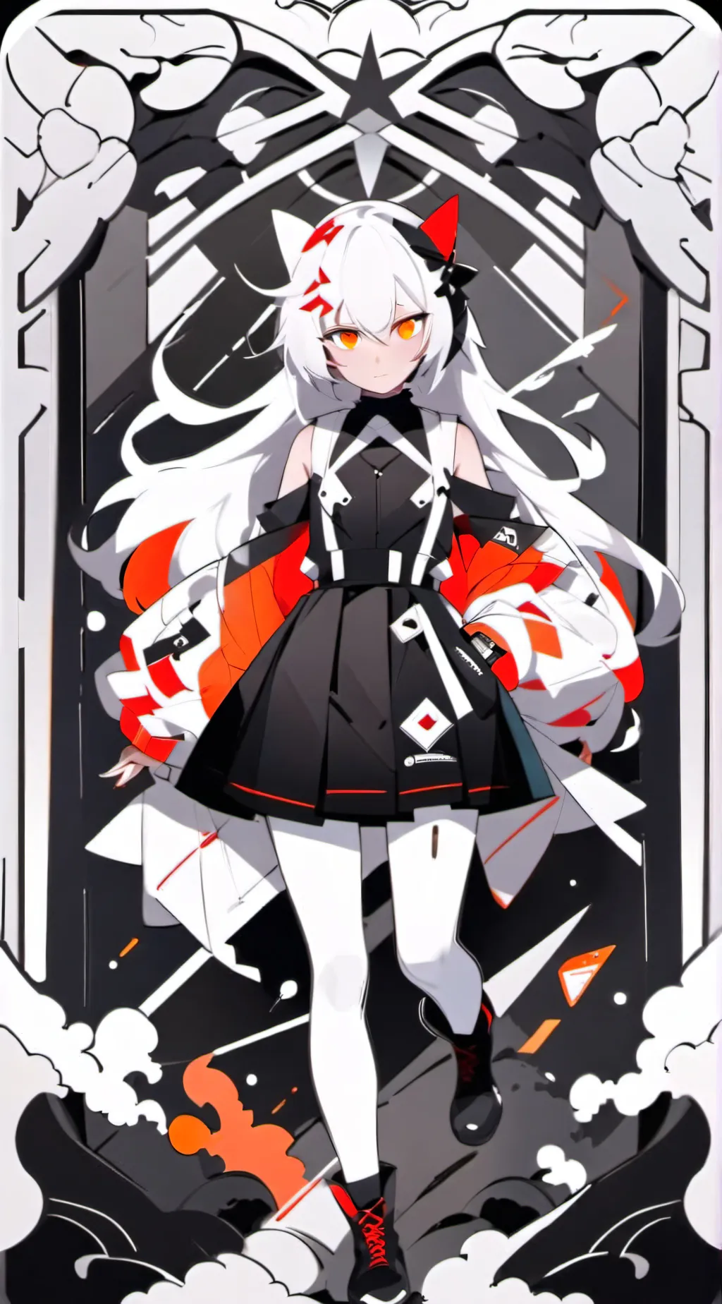 ai character: Kiana from her background