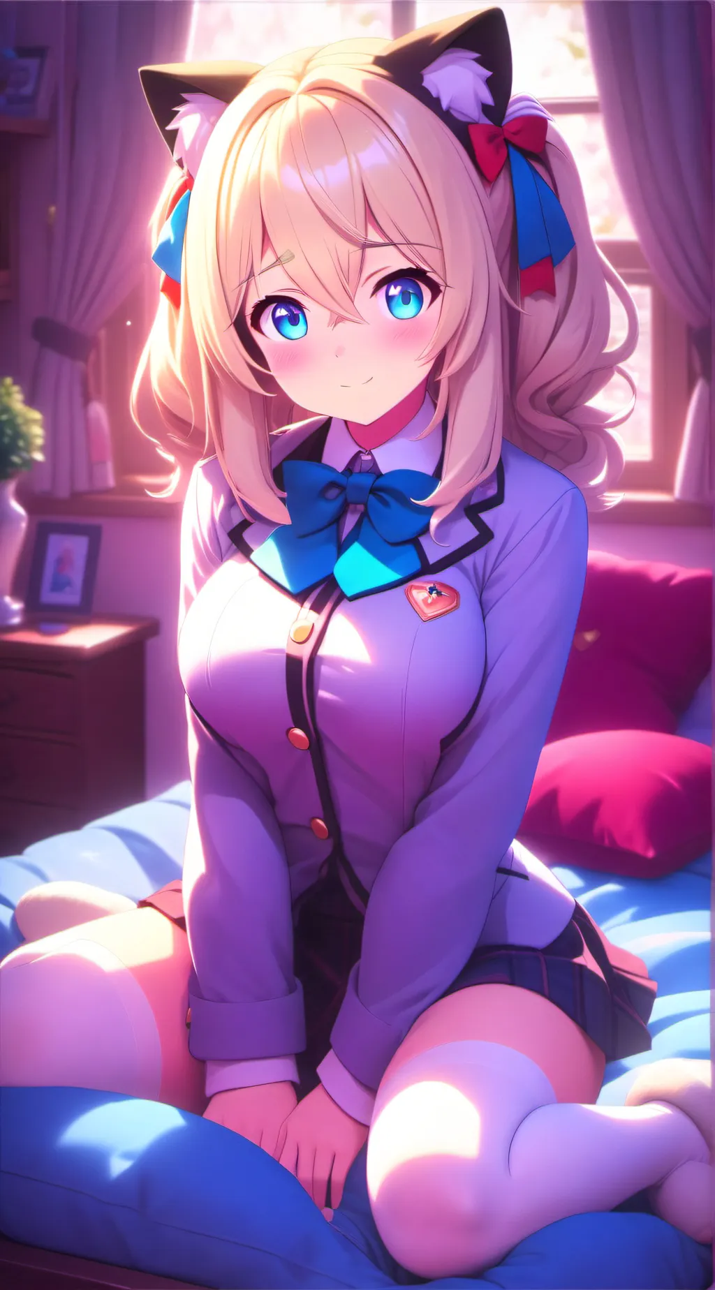 ai character: Aria background