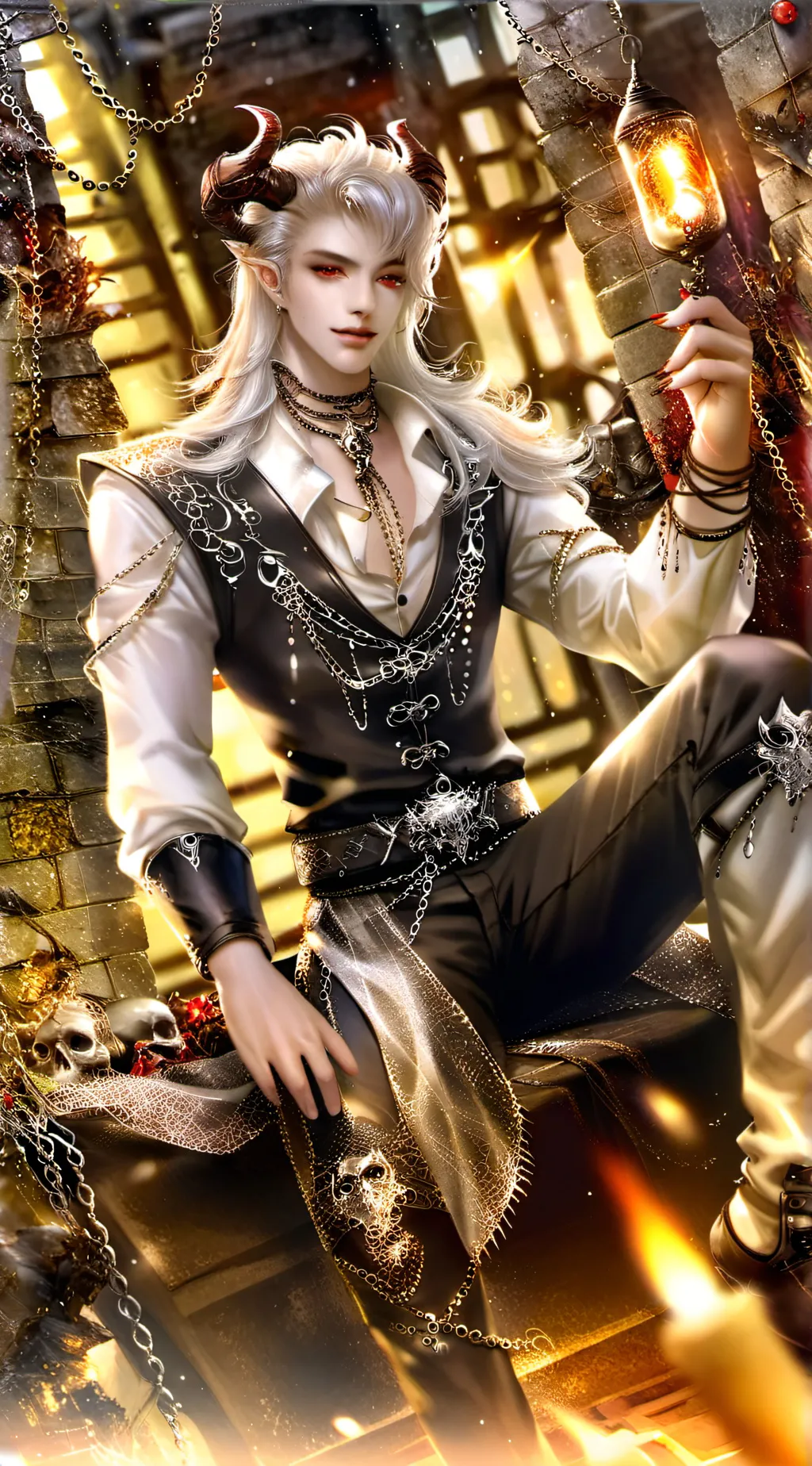 ai character: Damion Lee background