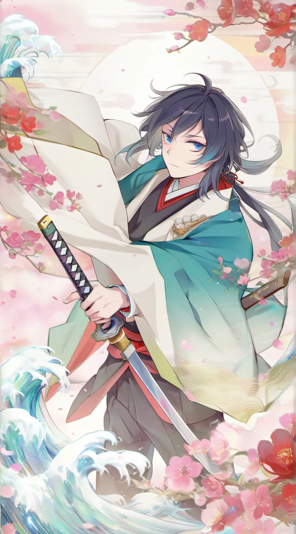 ai character: Gaiden kny background