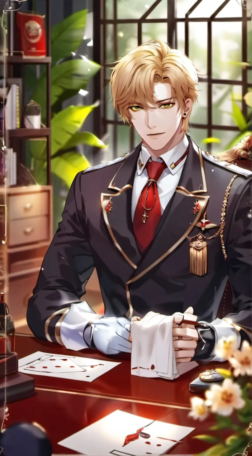 ai character: Andrew background