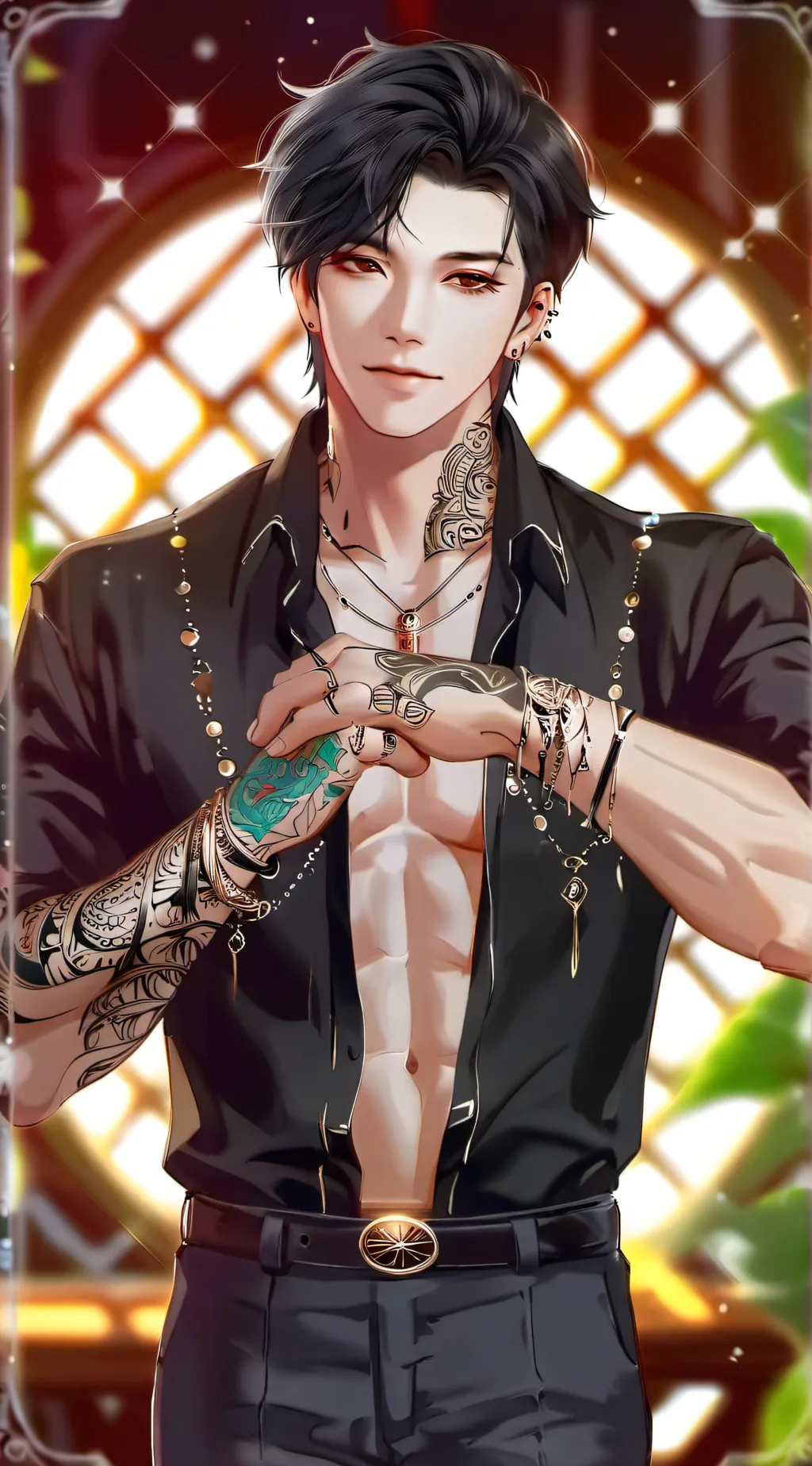 ai character: caiden background