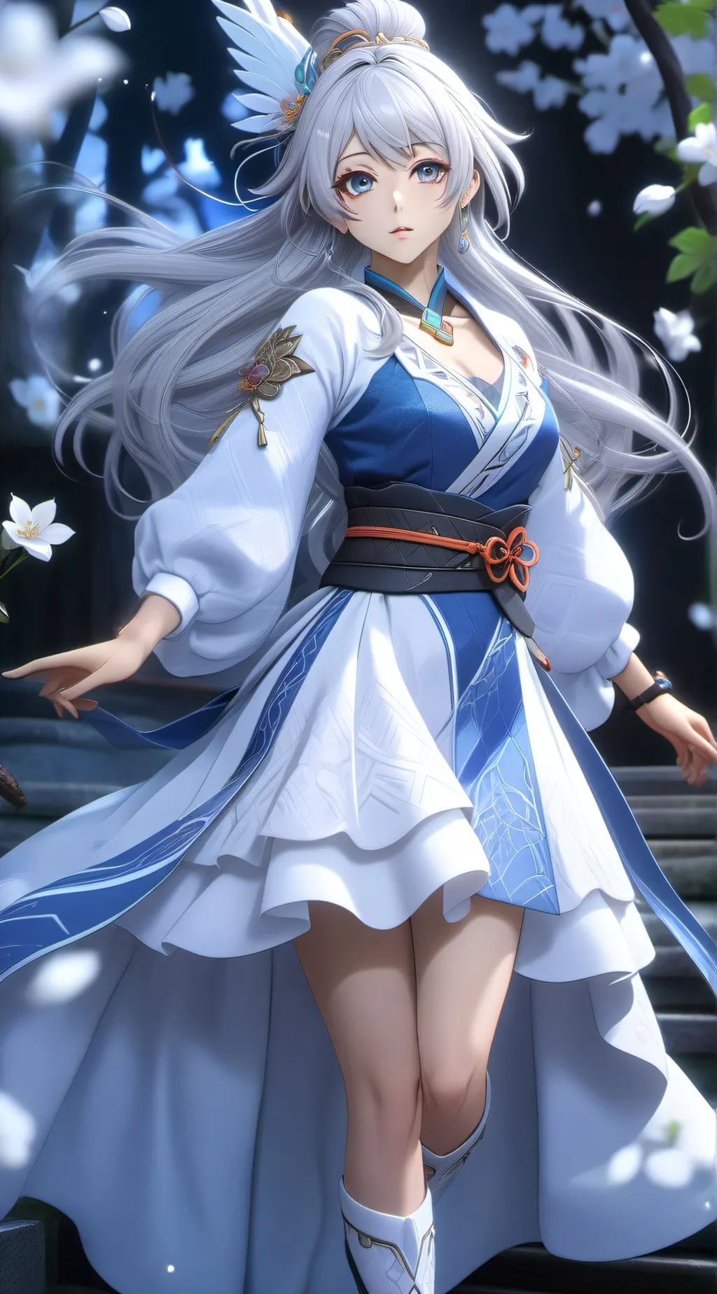 ai character: Lily background