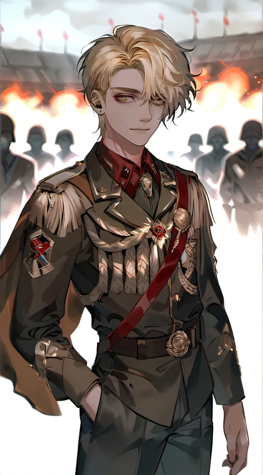 ai character: lucas  background