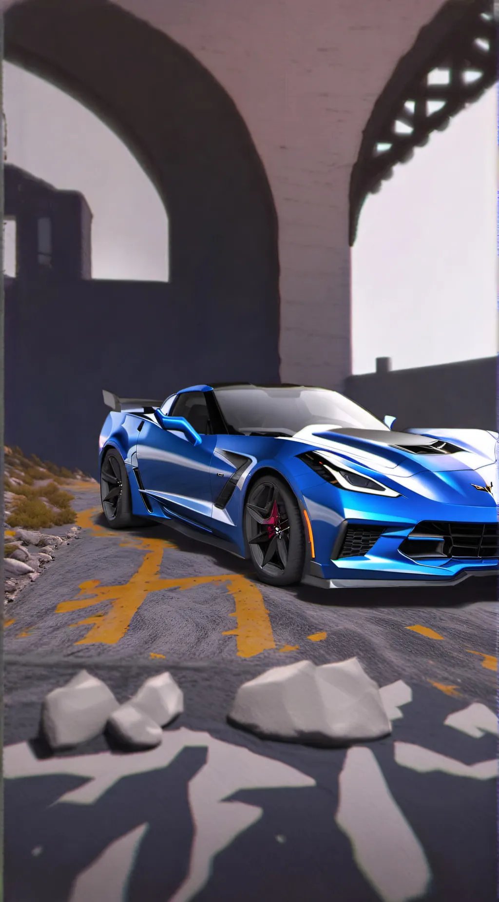 ai character: Drag Racing background