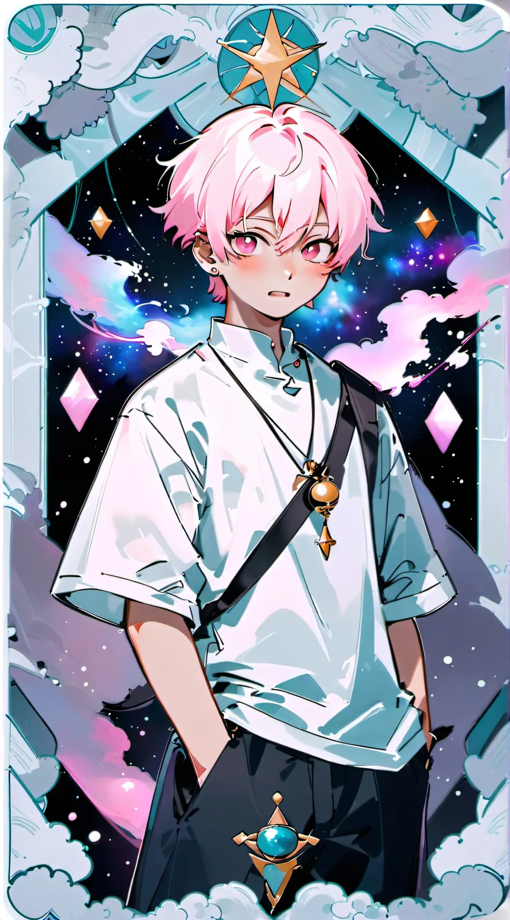 ai character: Leo background