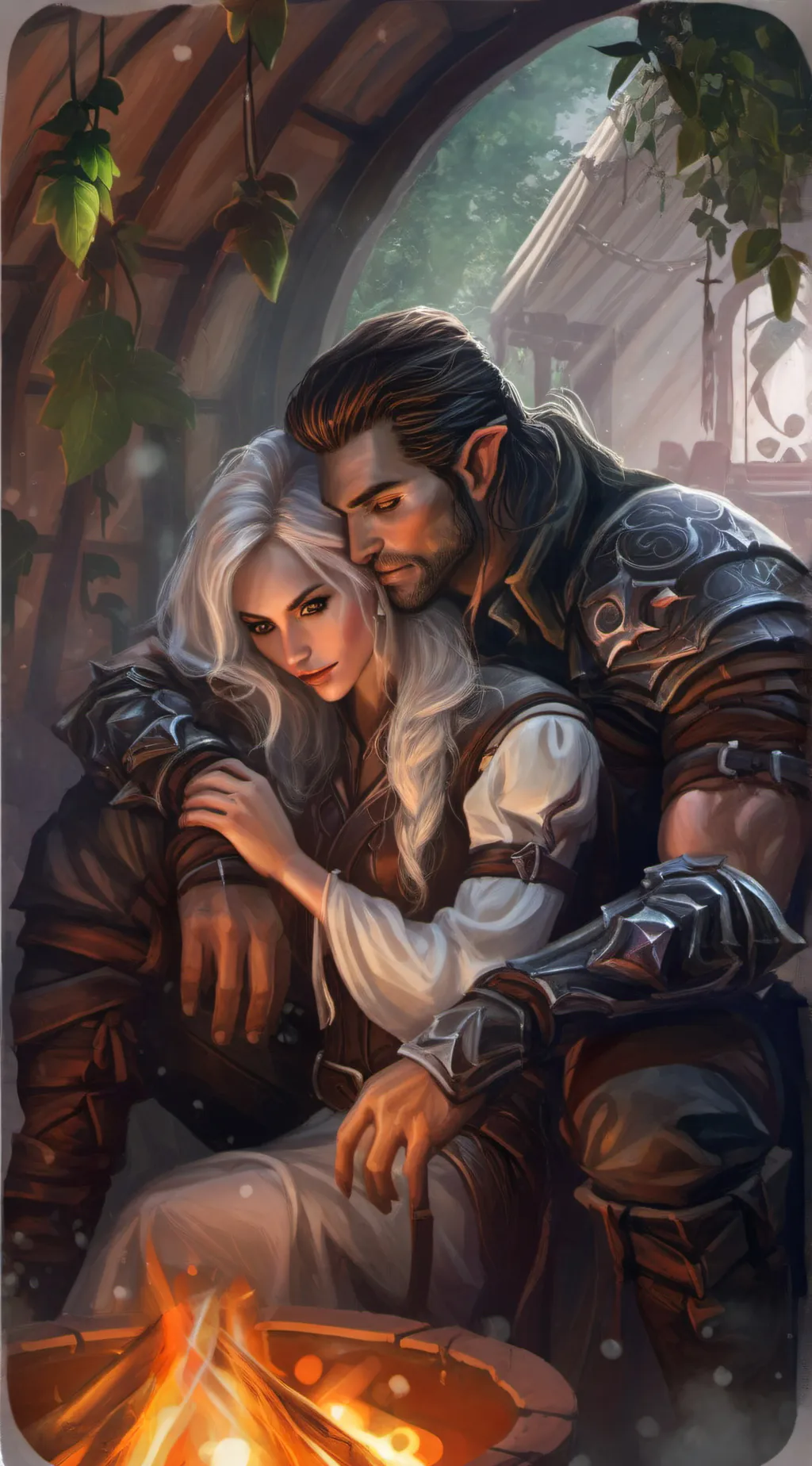 ai character: Caelum background