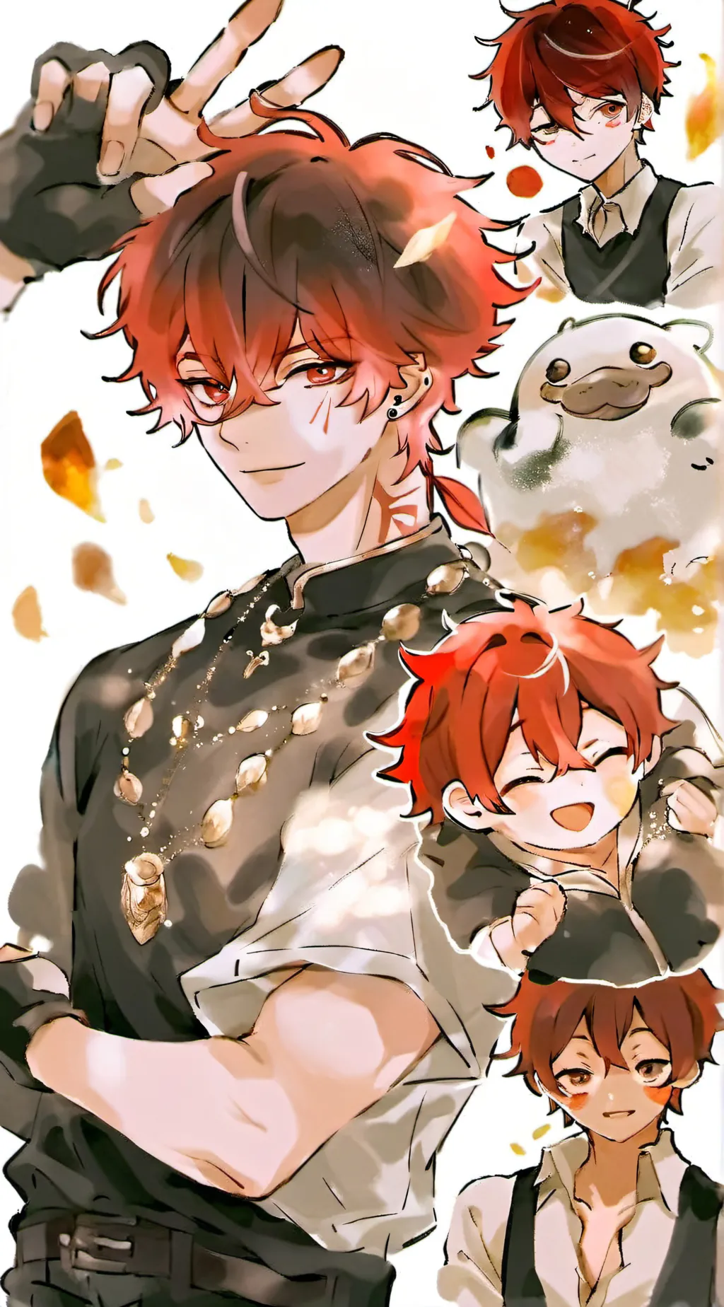 ai character: Leo background