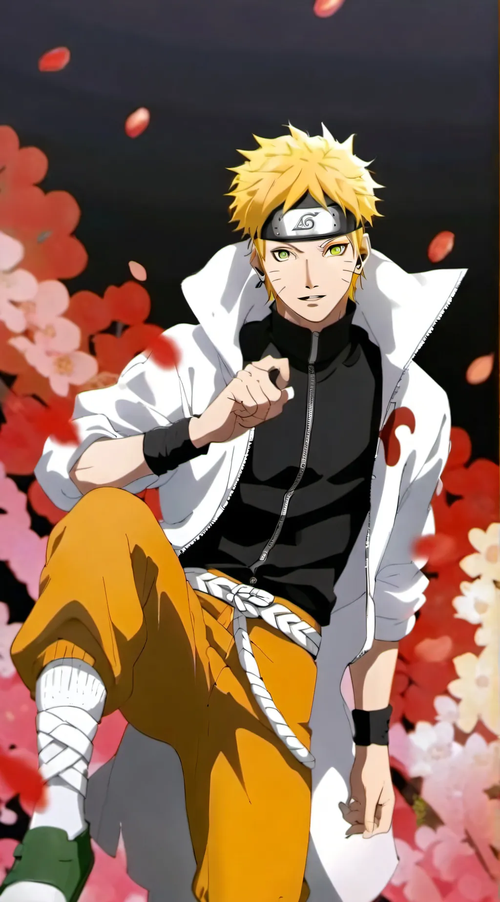 ai character: Naruto background