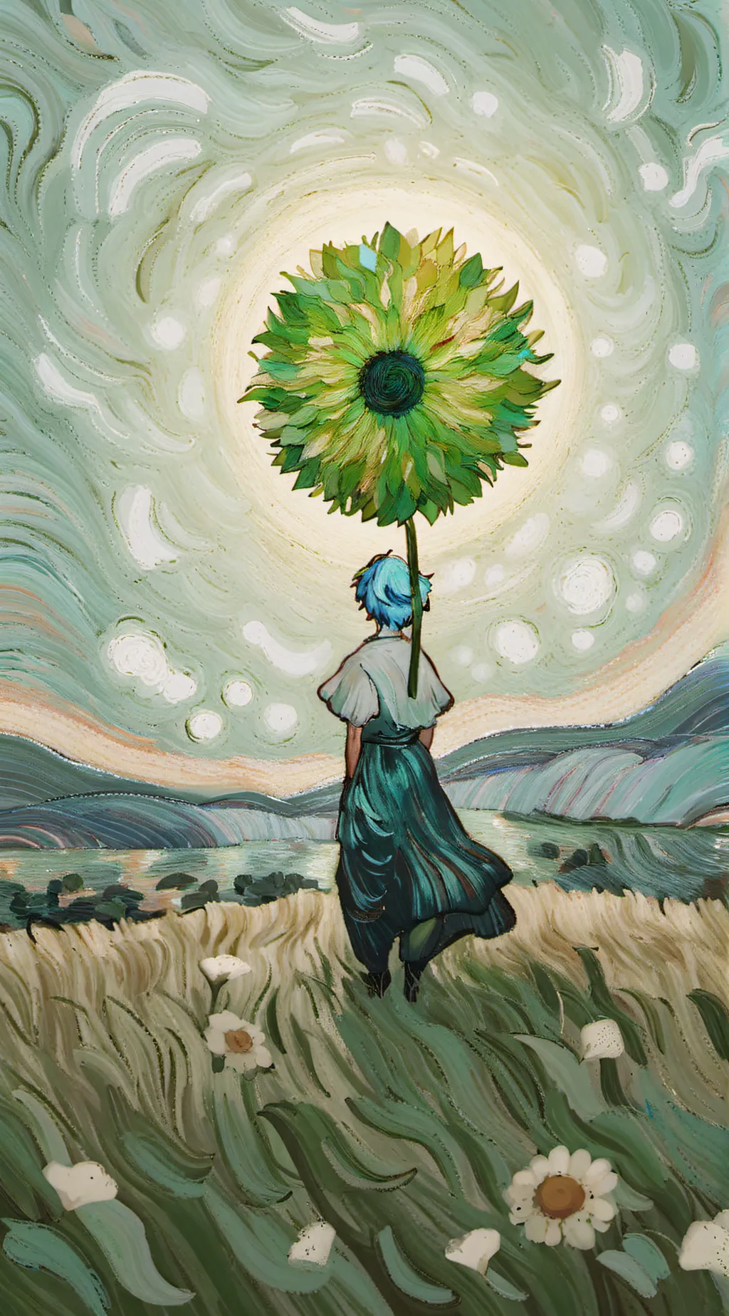 ai character: joy background