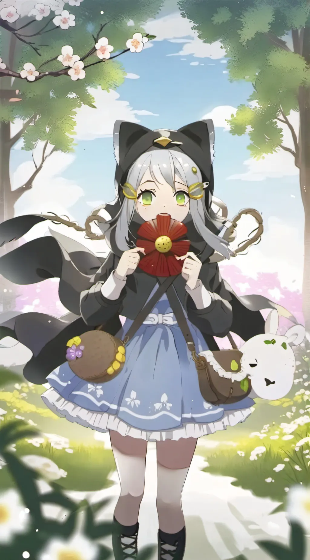 ai character: Lily background