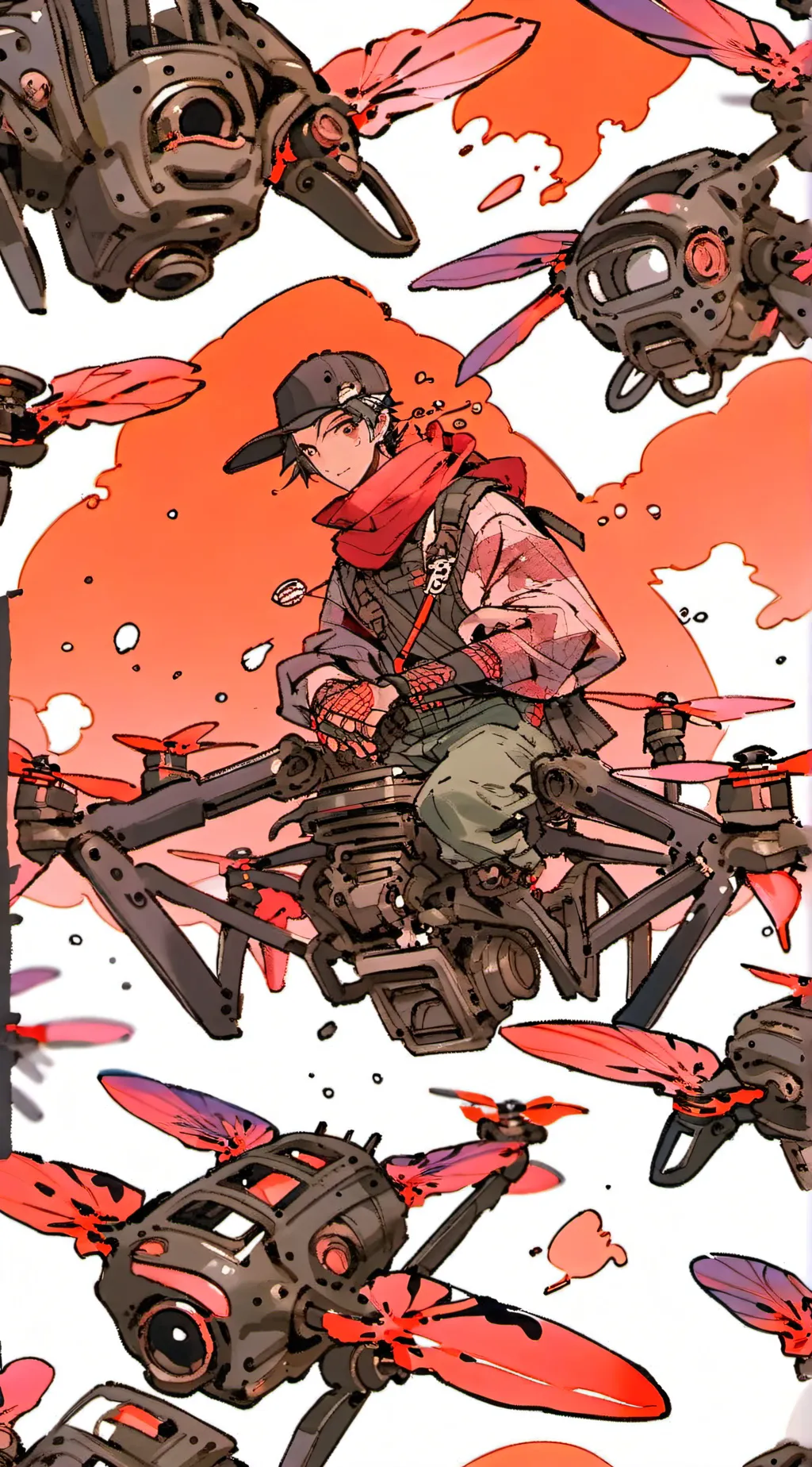 ai character: Uzi background