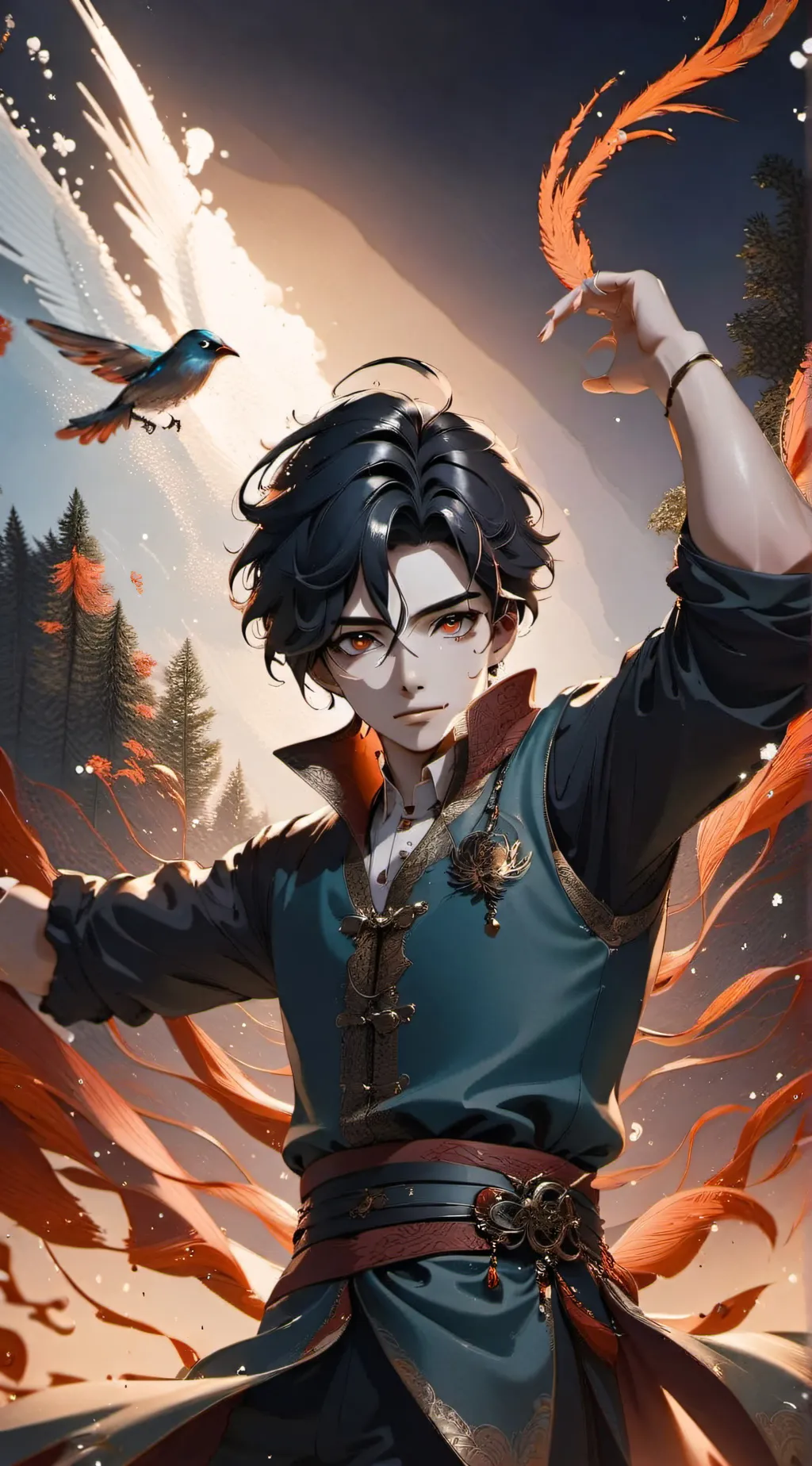 ai character: luke background