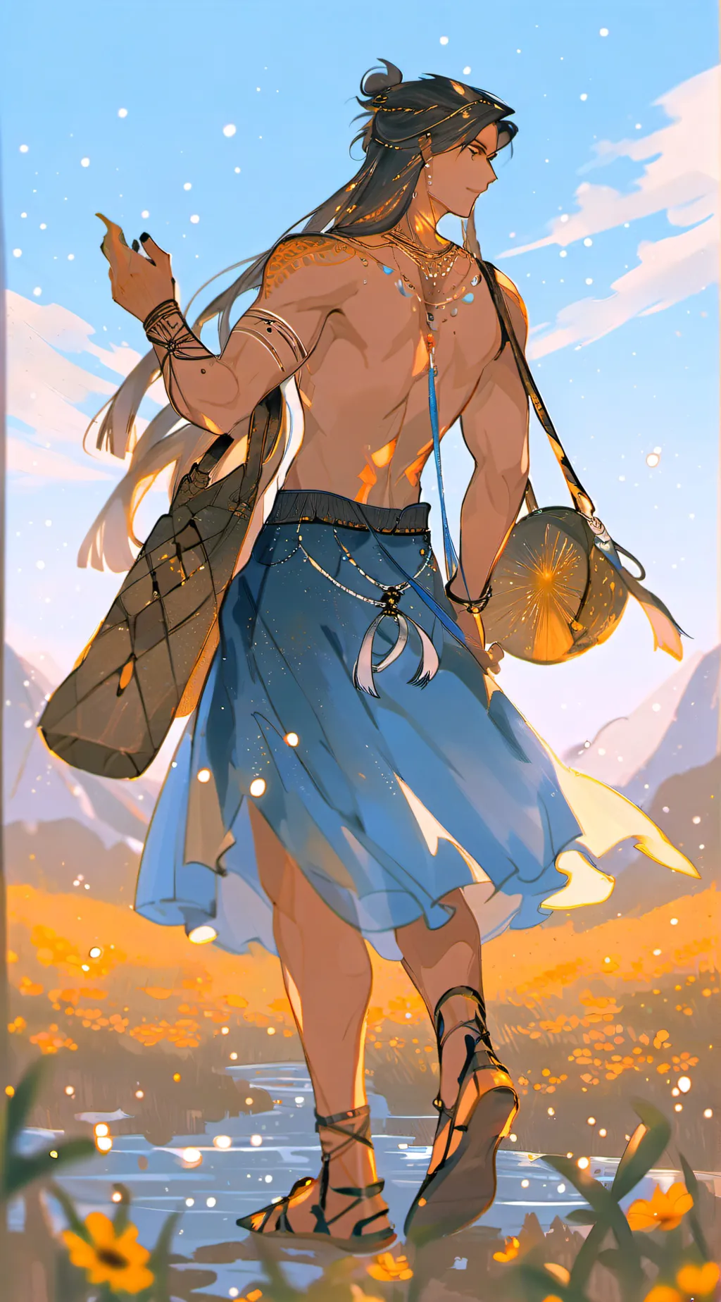 ai character: mathew background