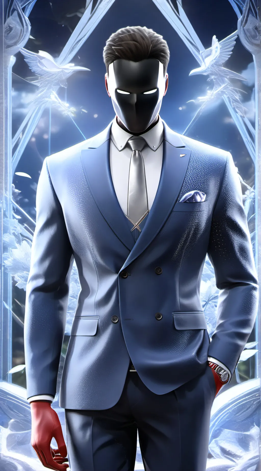 ai character: The unknown background