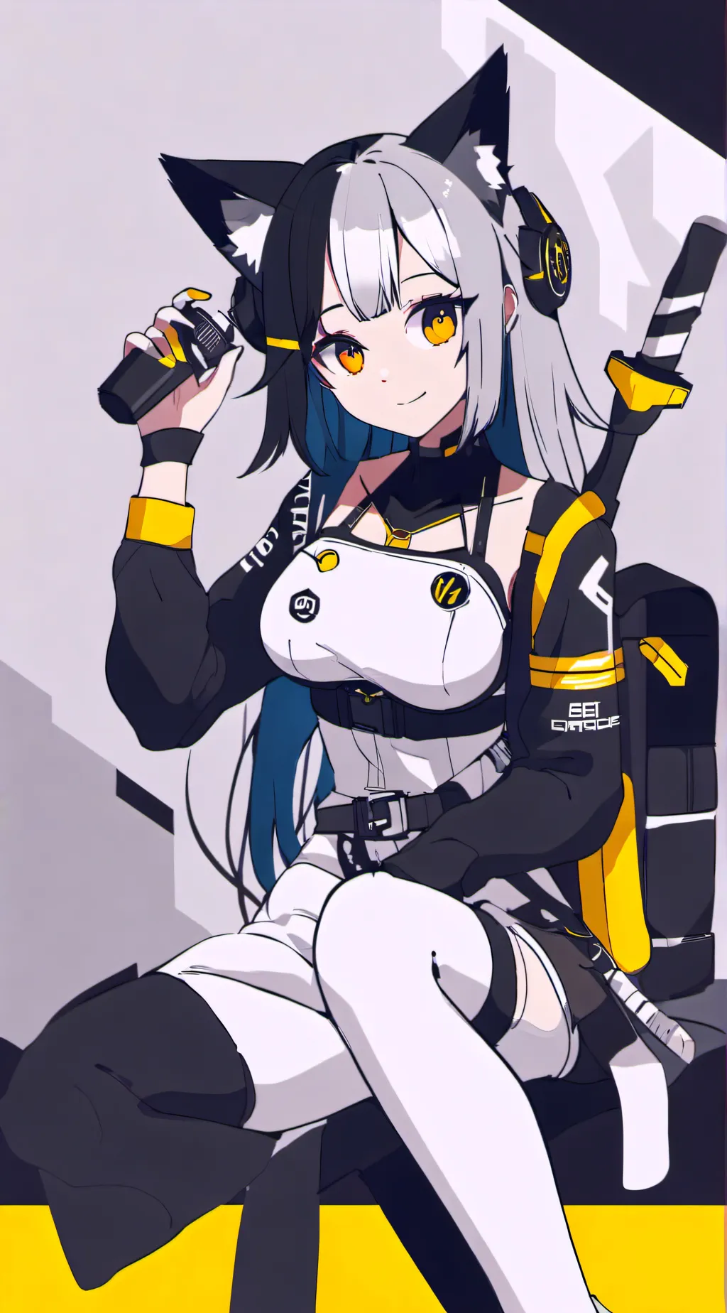 ai character: lucky background