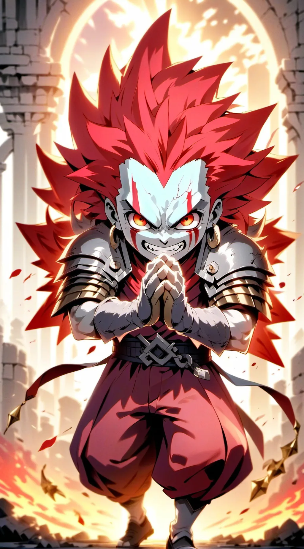 ai character: Rocky background