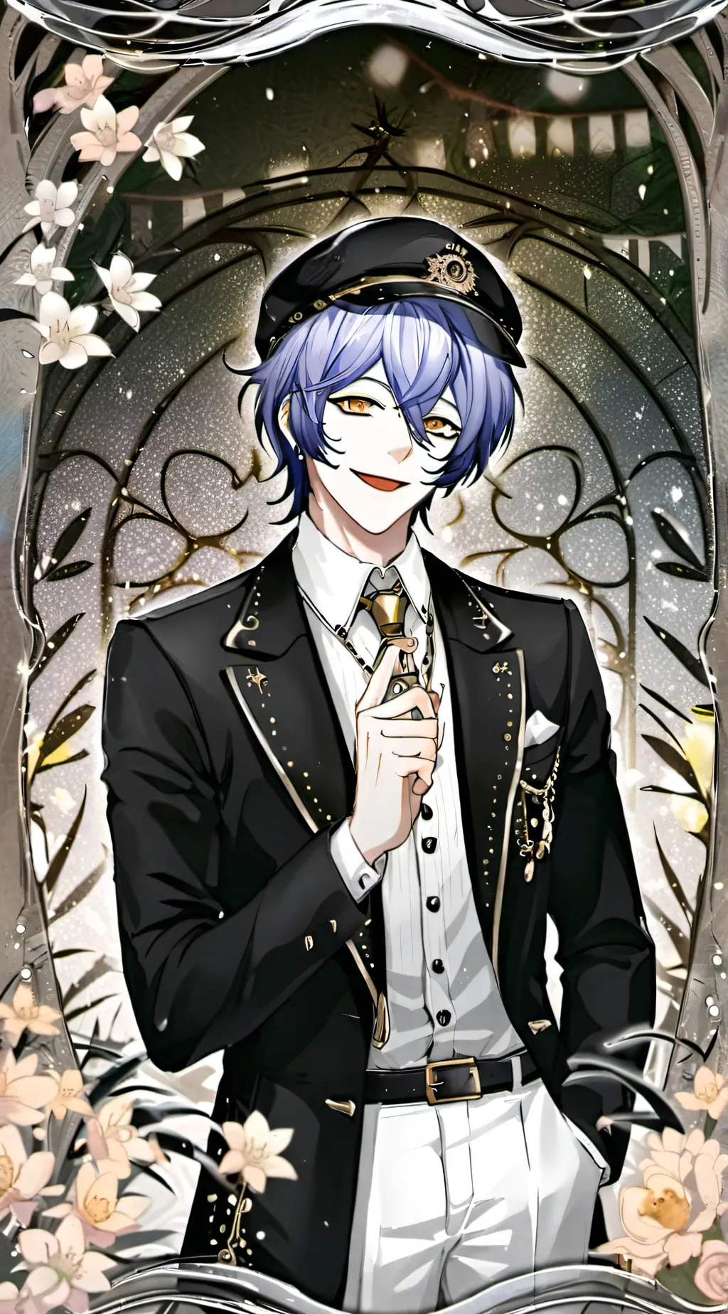 ai character: besides  background