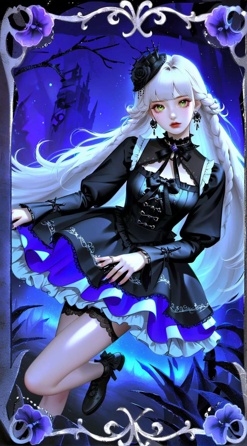 ai character: Luna  background