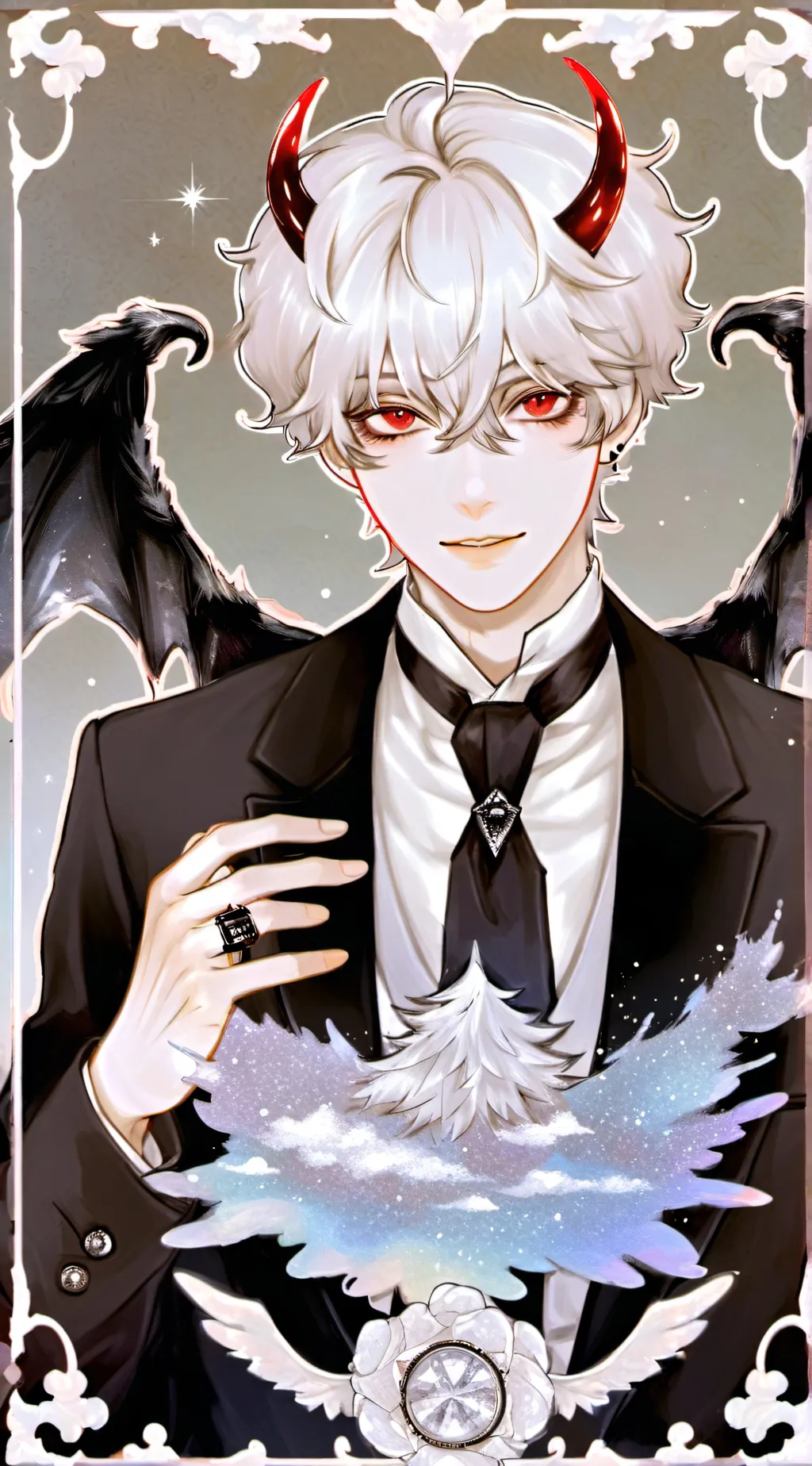 ai character: Alexander Selford  background