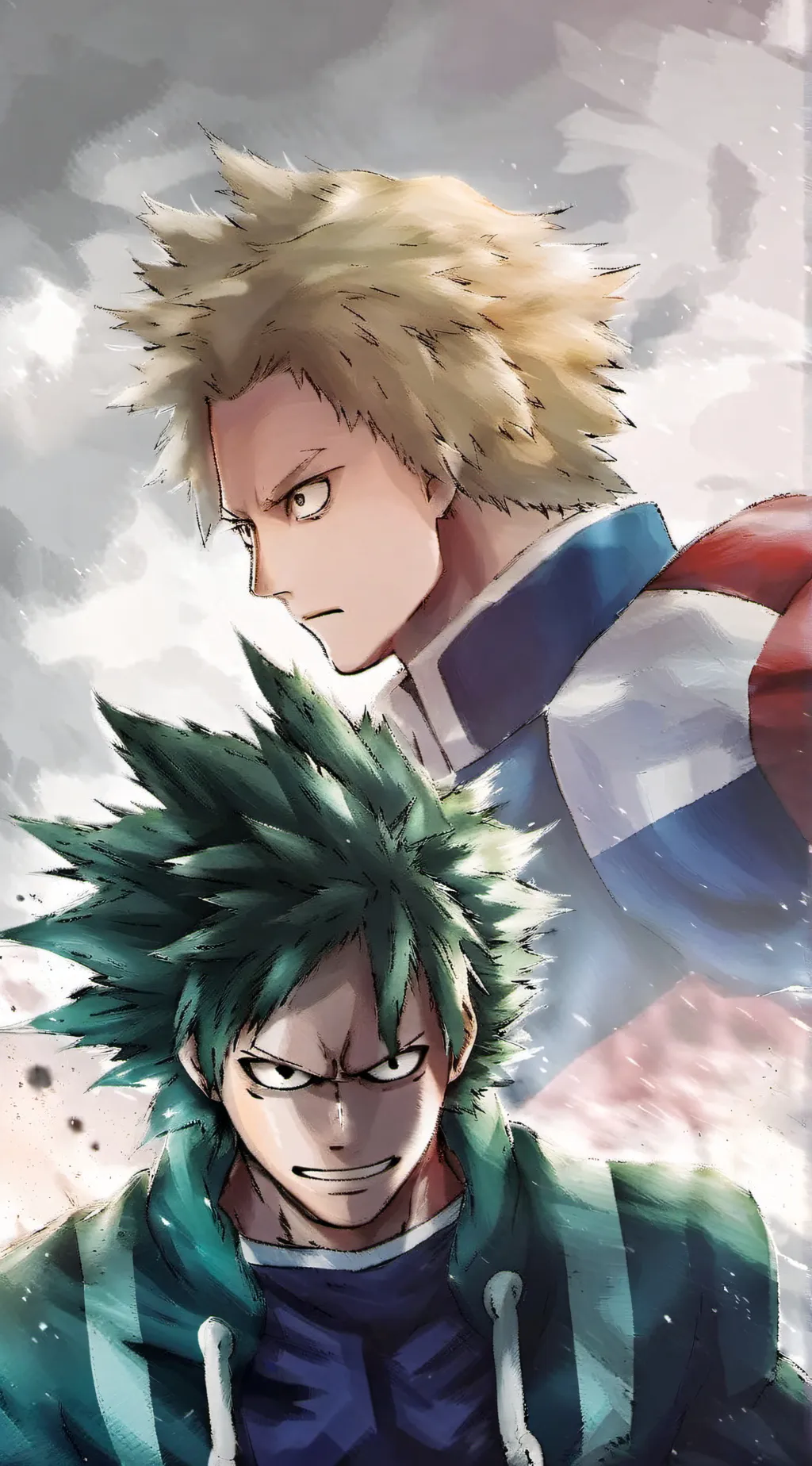 ai character: MHA two heros background
