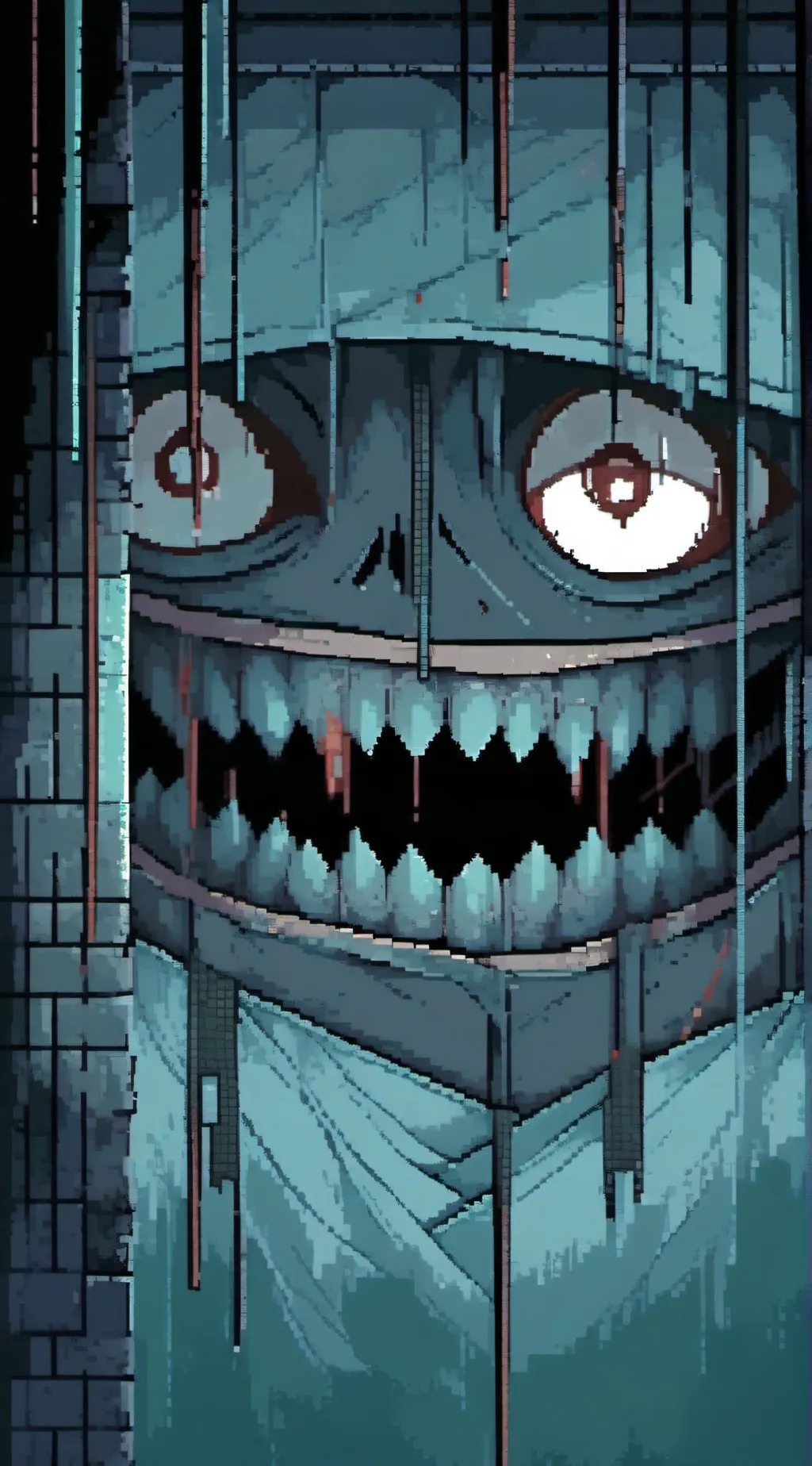 ai character: Smile background