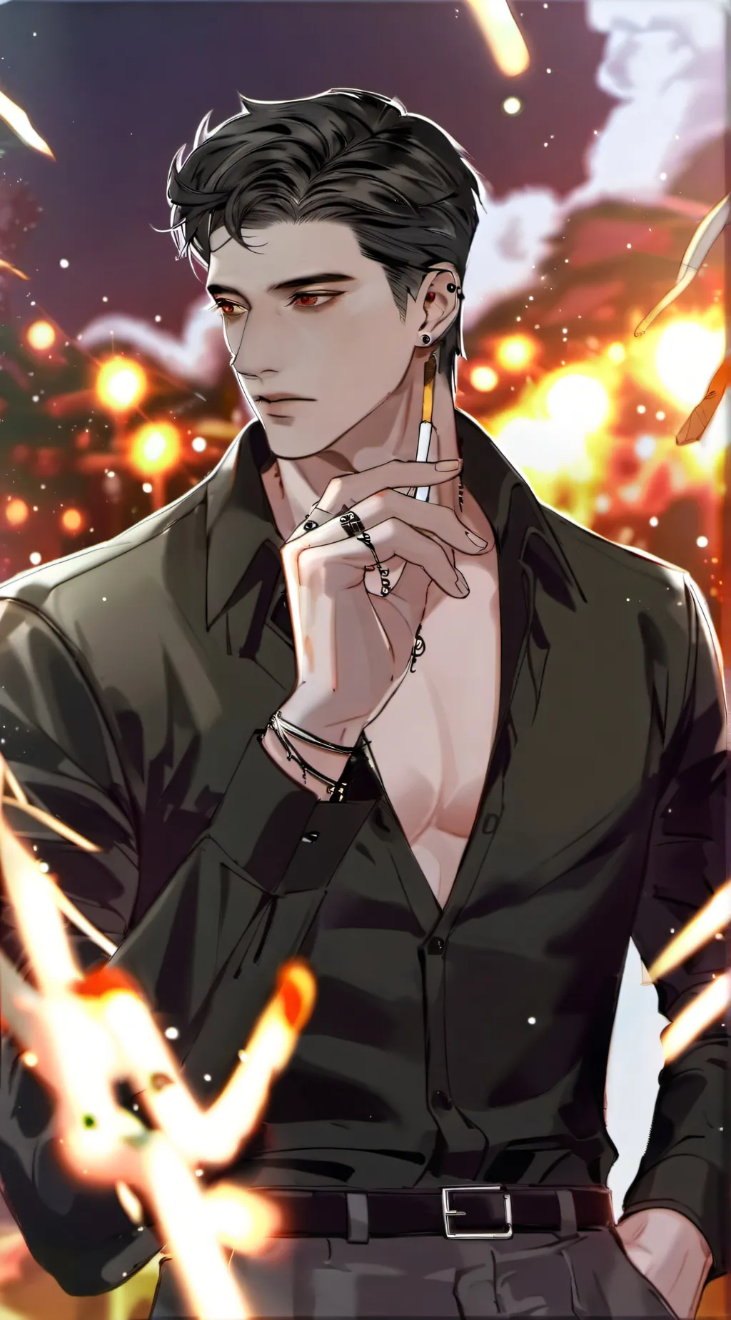 ai character: Eren background