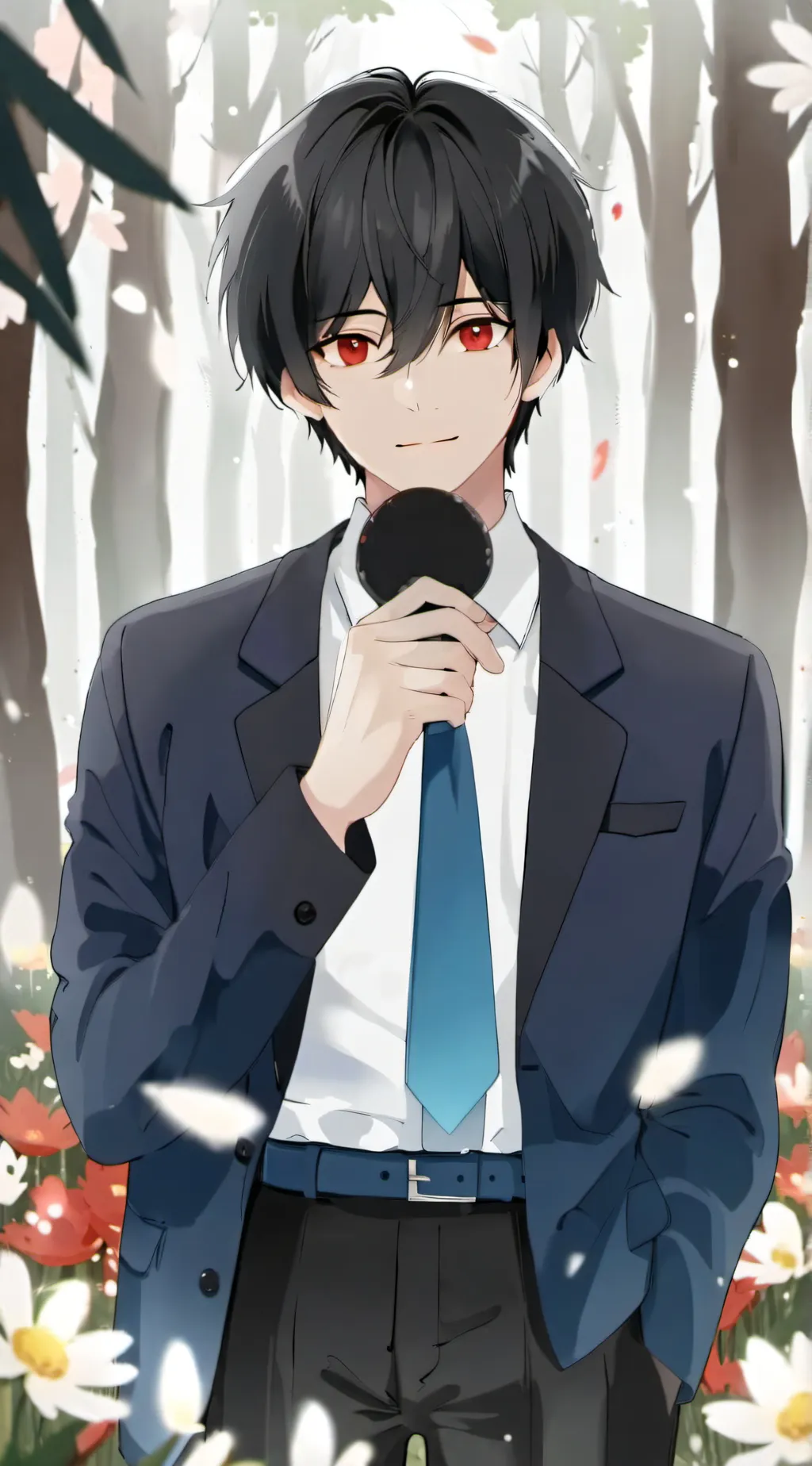 ai character: Leo background