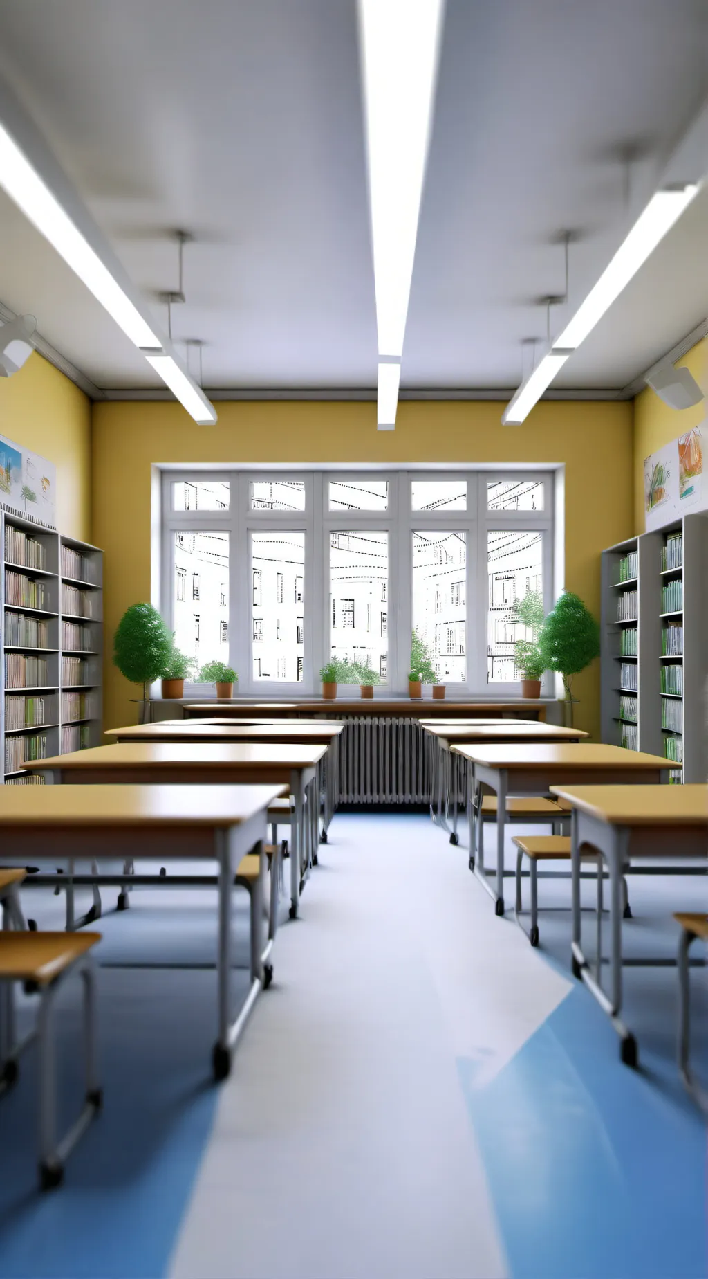 ai character: Grundschule  background