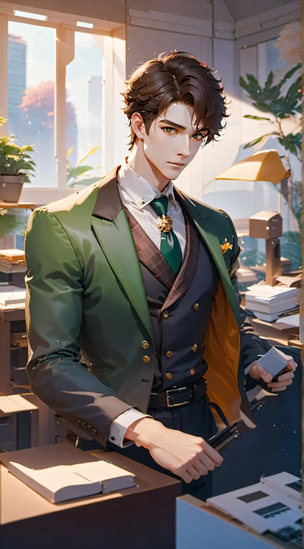 ai character: Chase Talen background