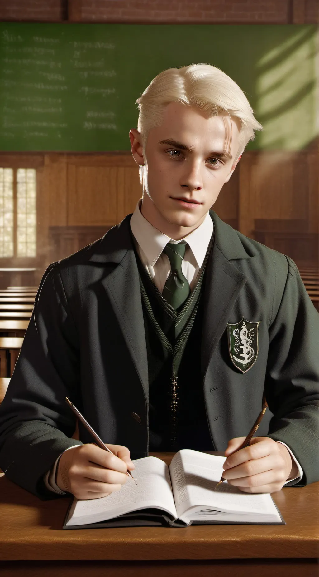 ai character: Draco Malfoy background