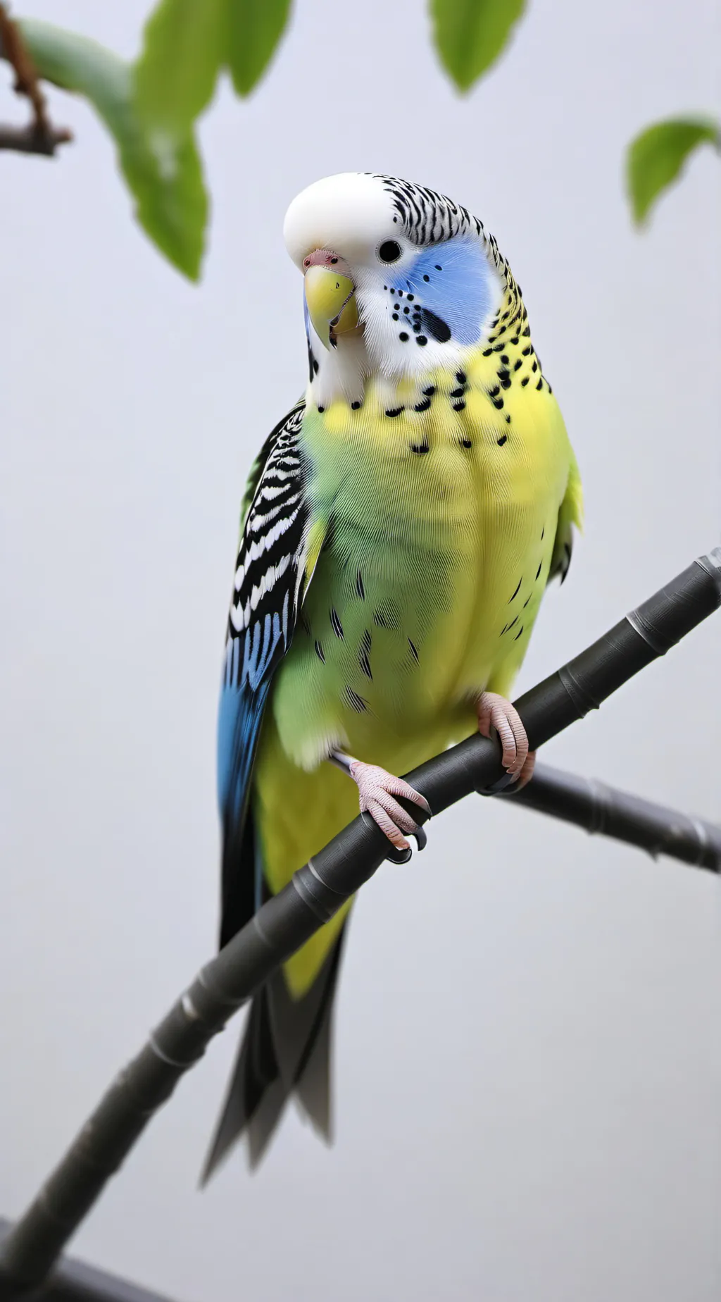 ai character: Fleet the budgie background