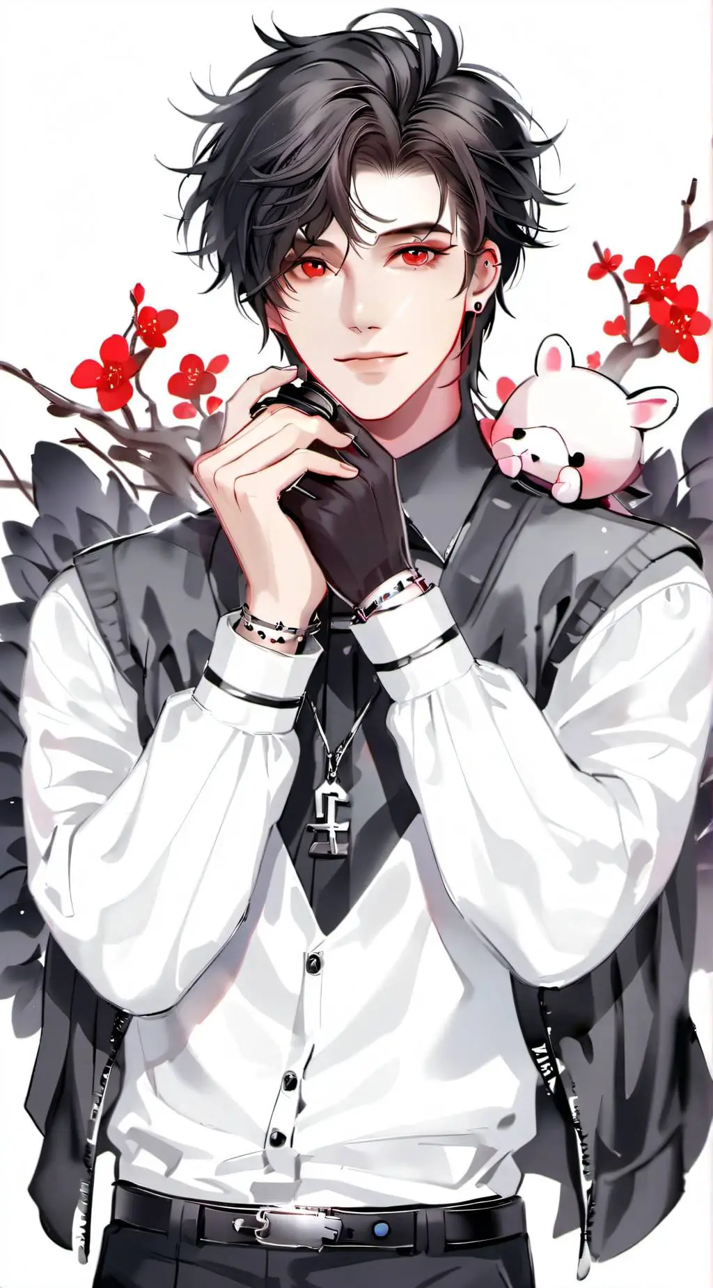 ai character: Steve harington background