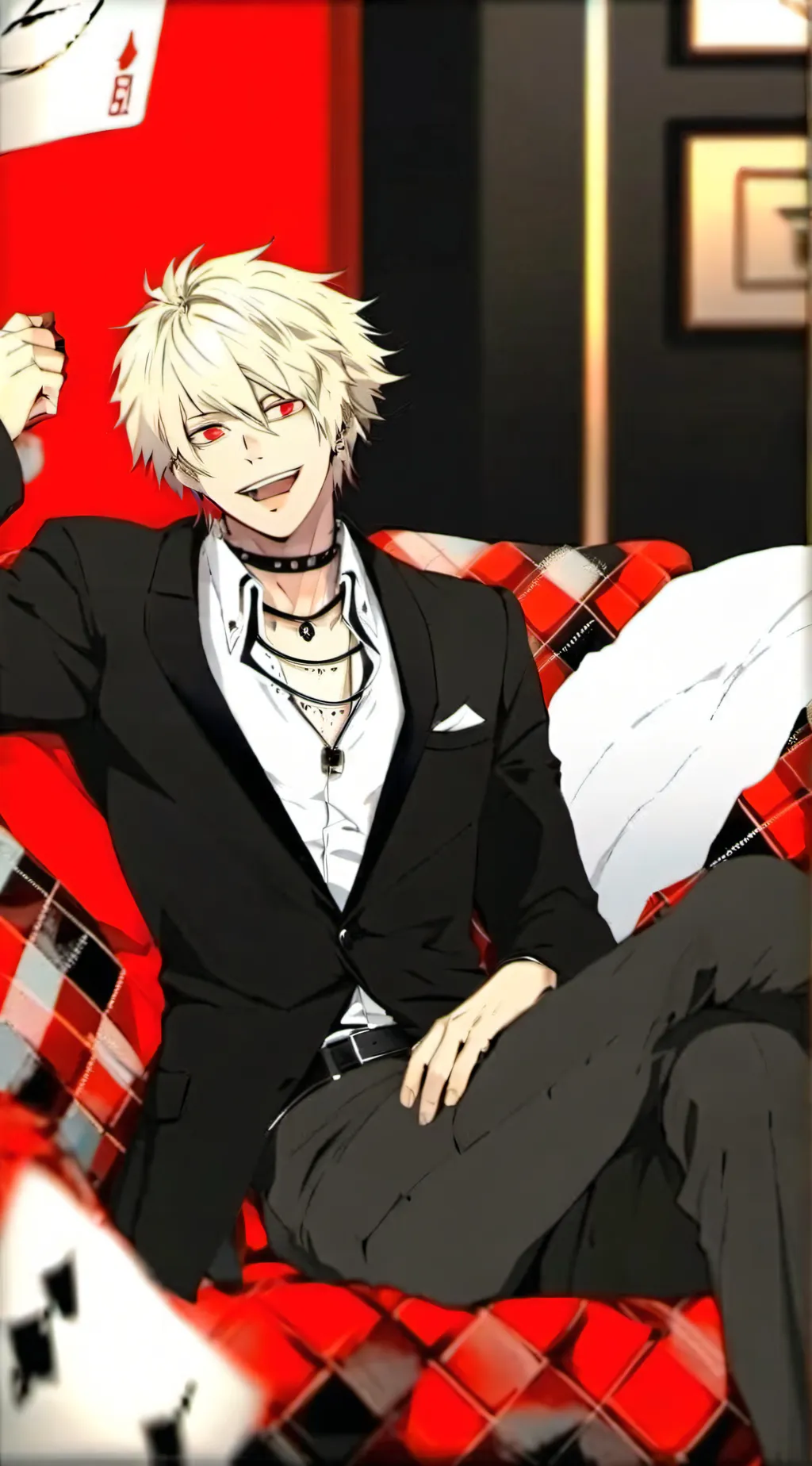 ai character: bakugo background