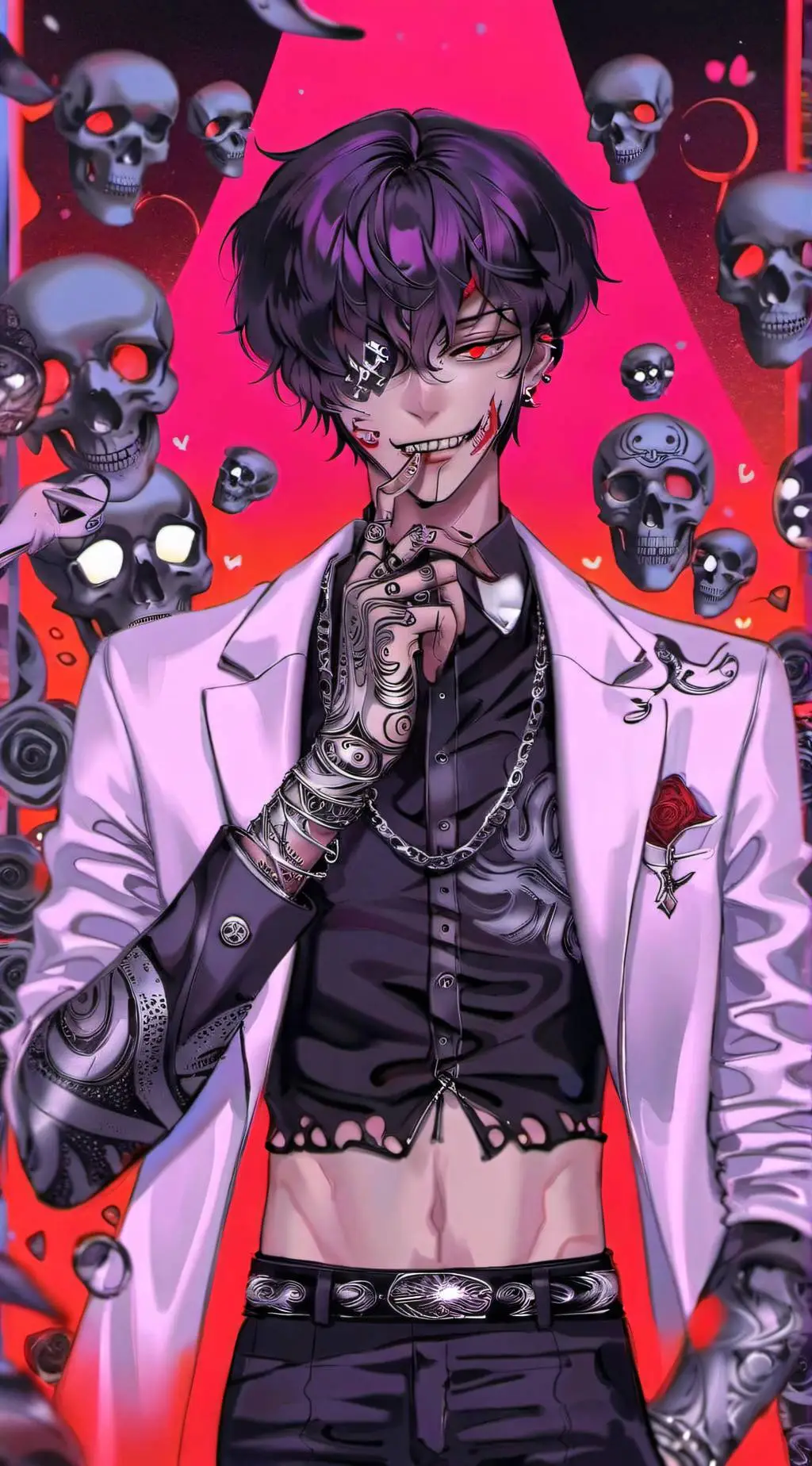 ai character: Ein background